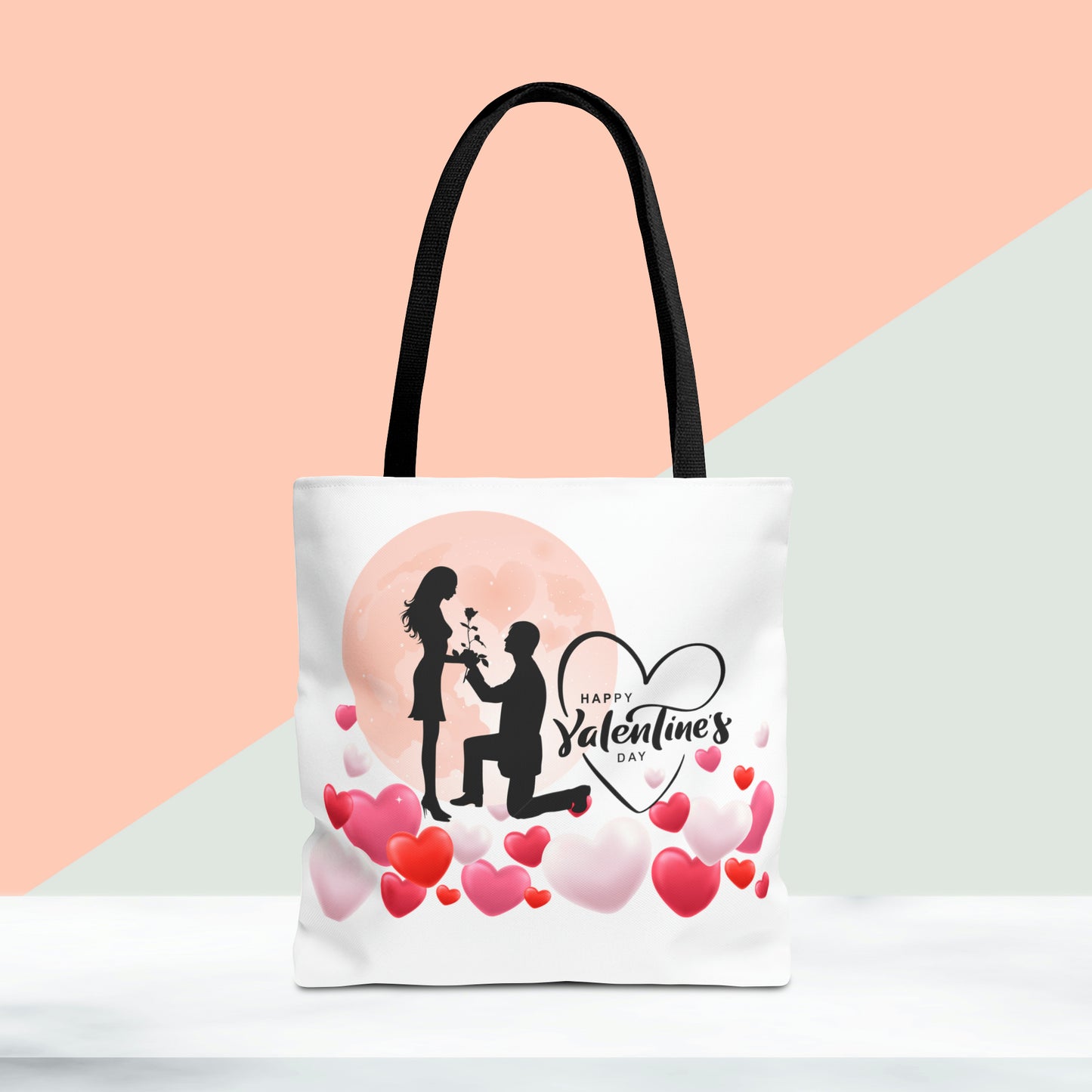 Happy Valentines Day Tote Bag