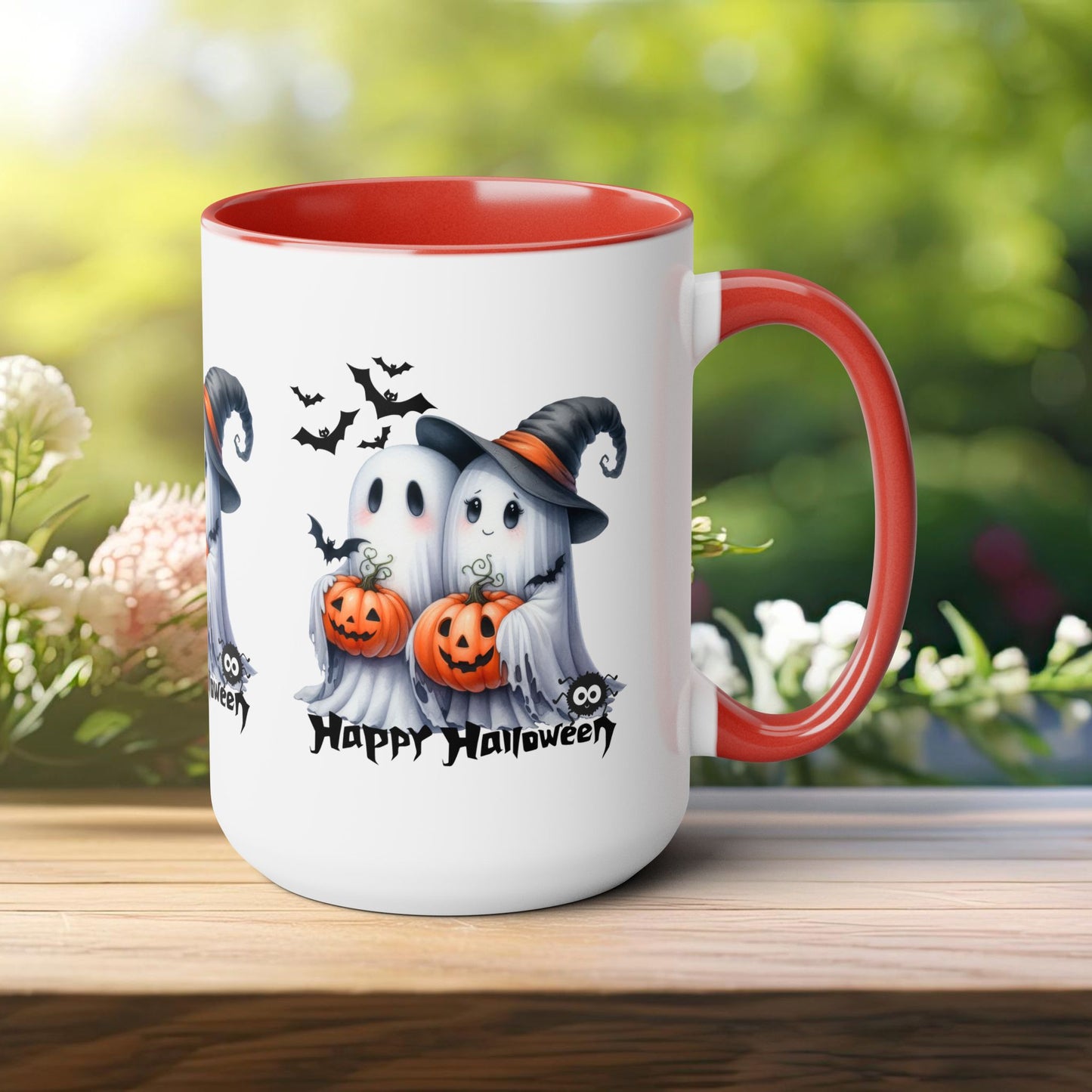 Happy Halloween Coffee Mug,  Let's Go Halloween Coffee Mug, Trick or Treat Halloween Coffee Mug, Cute Skeleton Coffee Mug, Spooky Season Halloween Coffee Mug.