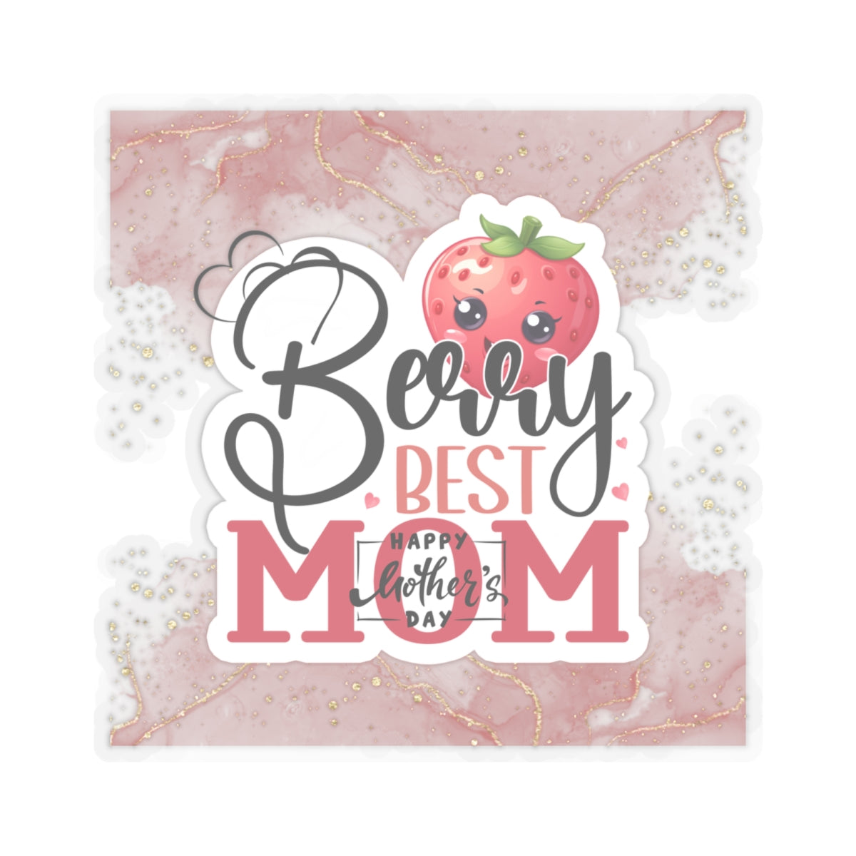 Happy Mother's Day Kiss-Cut Stickers