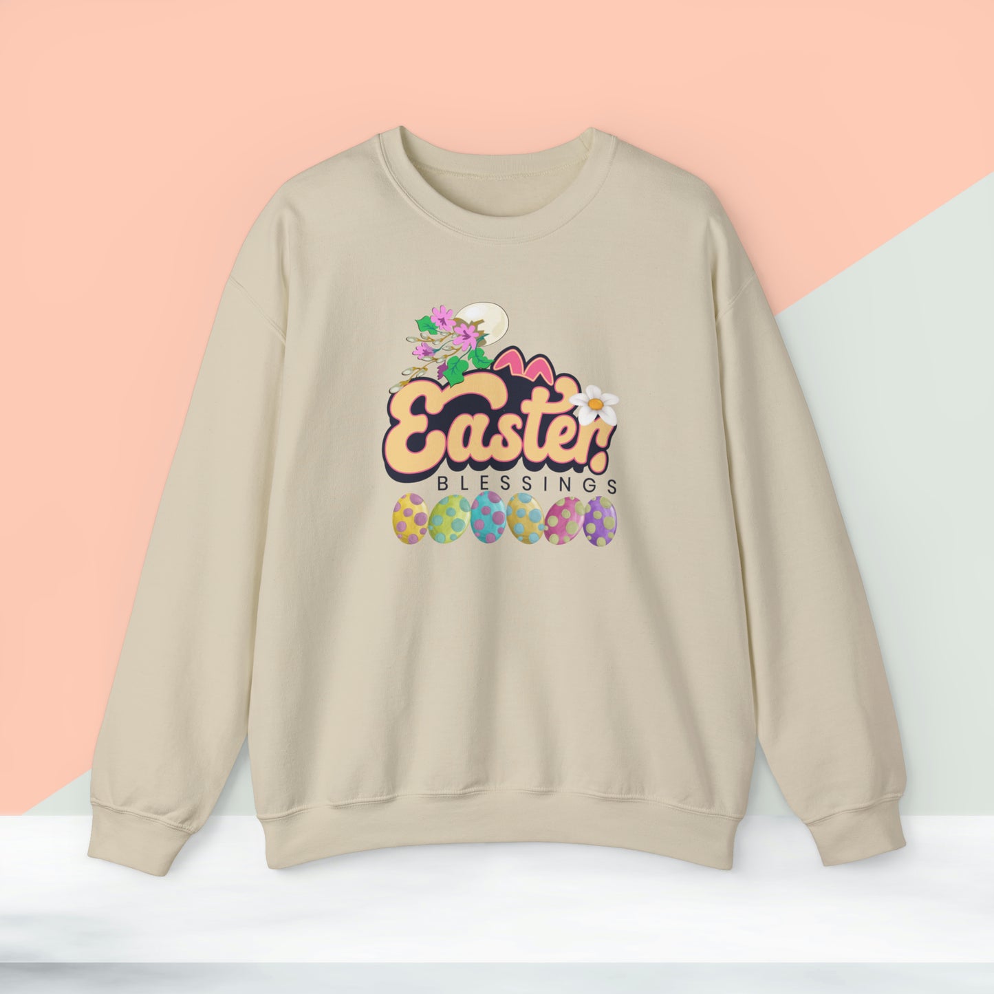 Easter Blessings Unisex Crewneck Sweatshirt