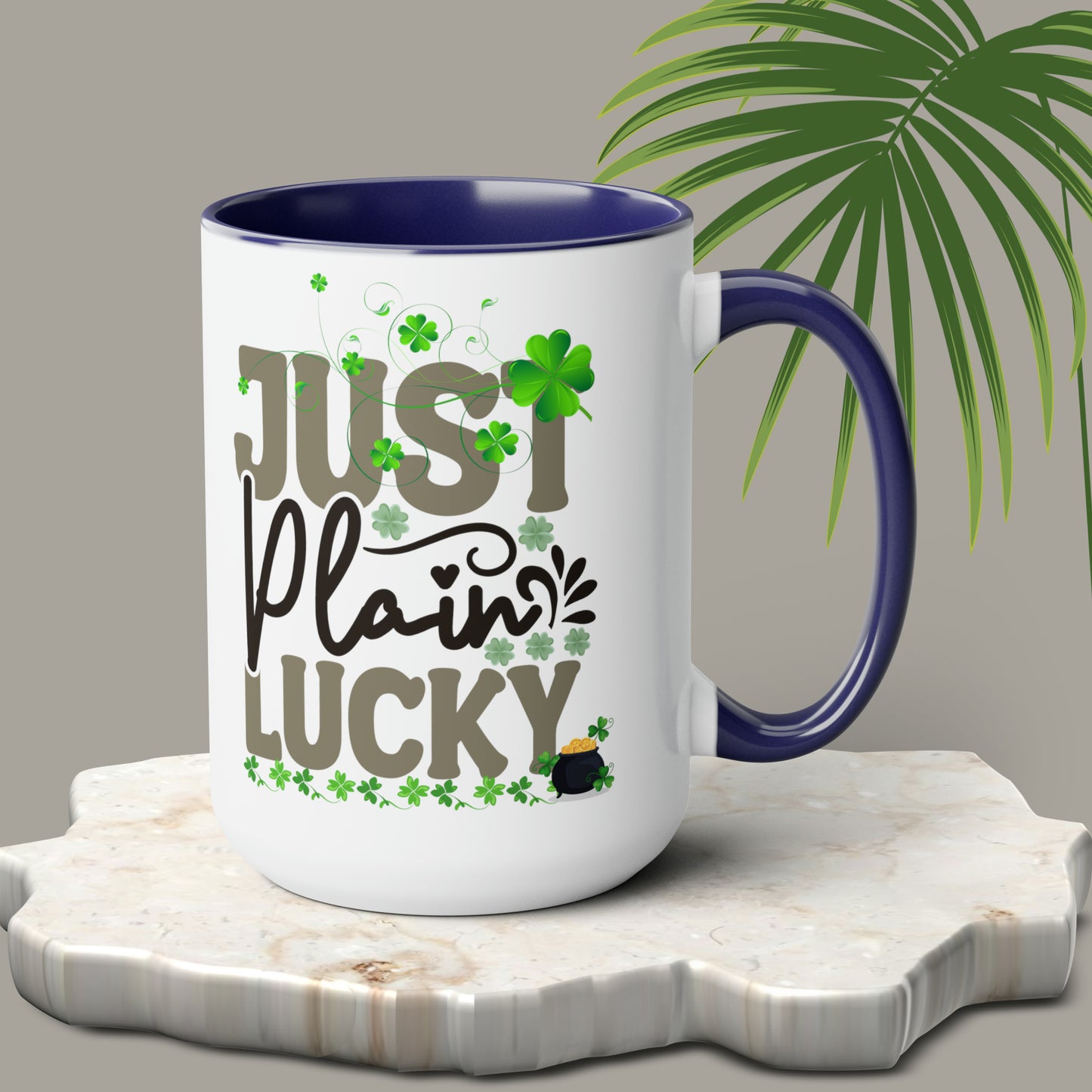 St Patrick's Day two-Tone Coffee Mugs, 15oz