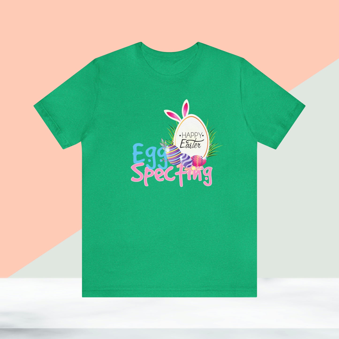 Happy Easter Unisex Jersey Short Sleeve Tee