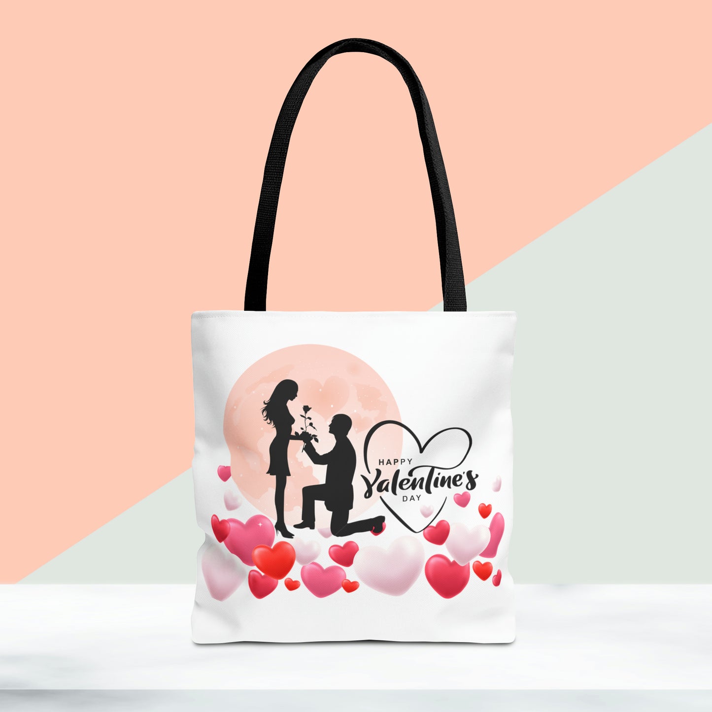 Happy Valentines Day Tote Bag