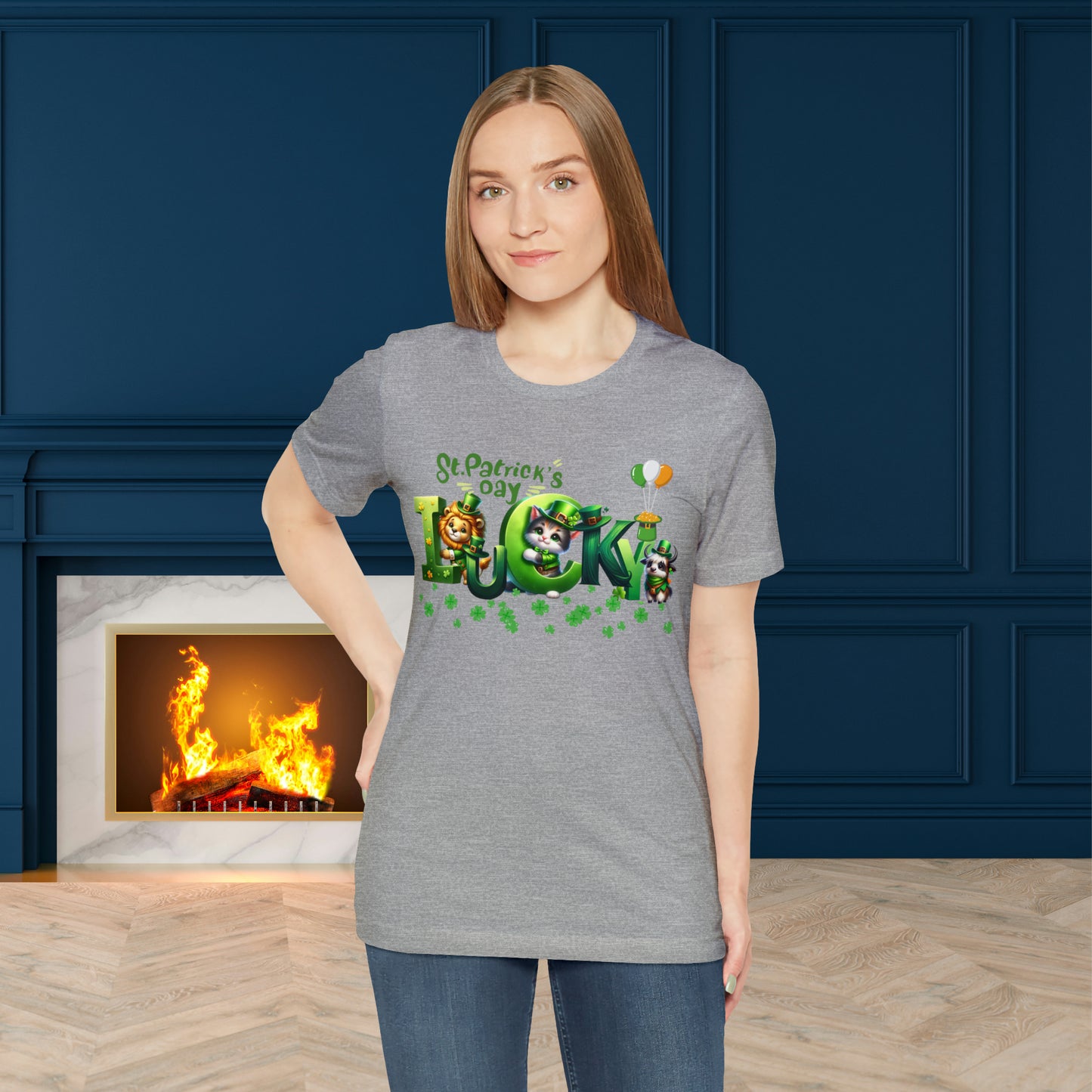 St Patrick's Day Unisex Jersey Short Sleeve Tee