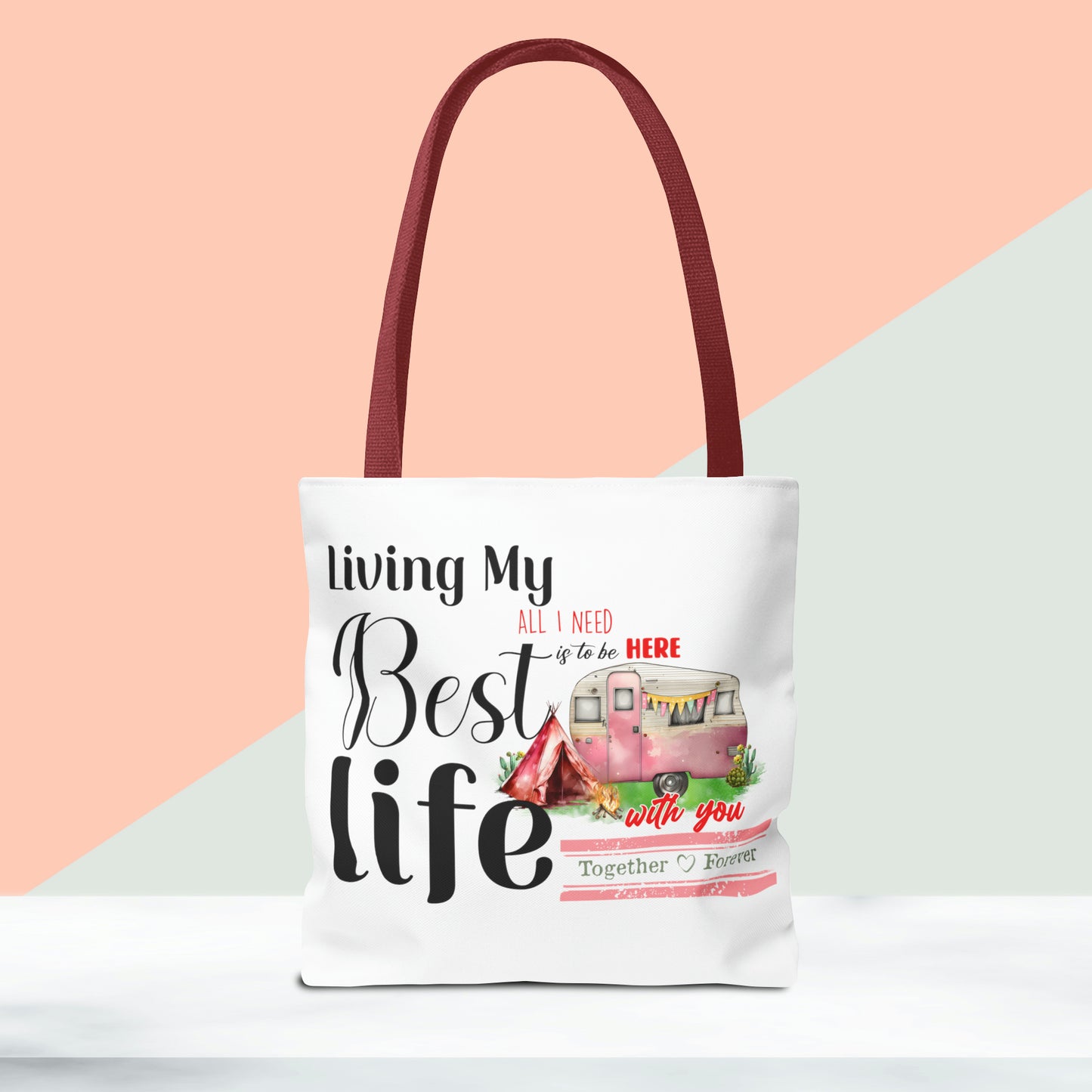 Happy Valentines Day Tote Bag