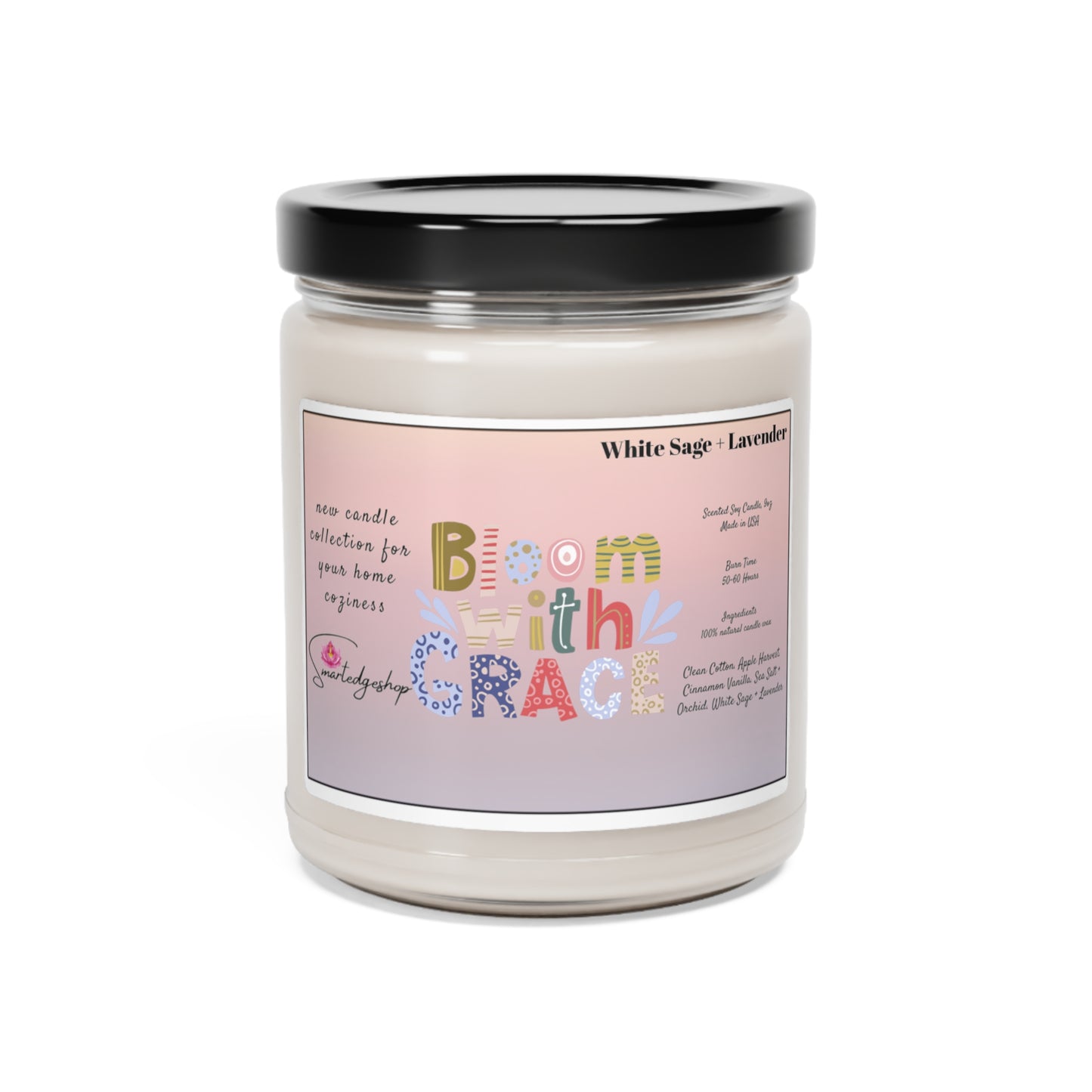 Spring Time Scented Soy Candle, 9oz