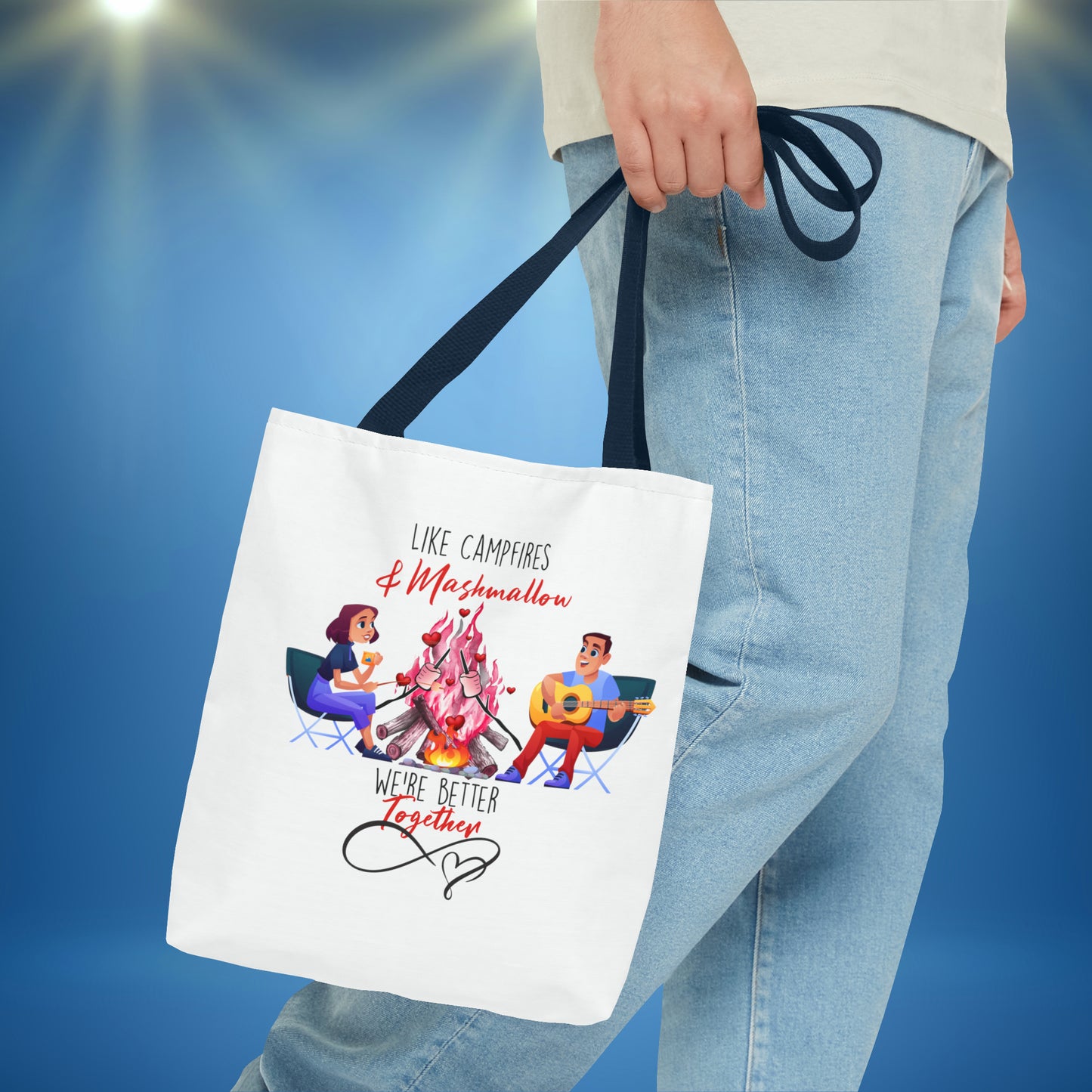 Happy Valentines Day Tote Bag