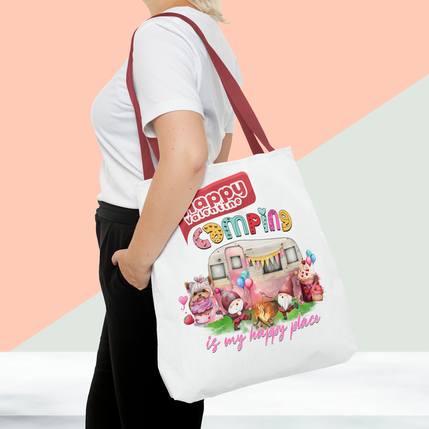 Happy Valentines Day Tote Bag