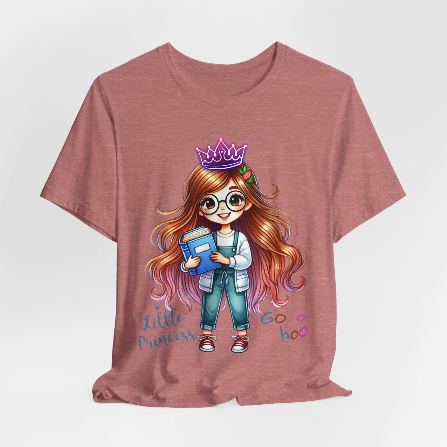 Little Princess T-Shirt, Teach Love Inspire Teacher Shirt, Teacher Back To school unisex jersey short sleeve.First Day Vibes T-Shirt.