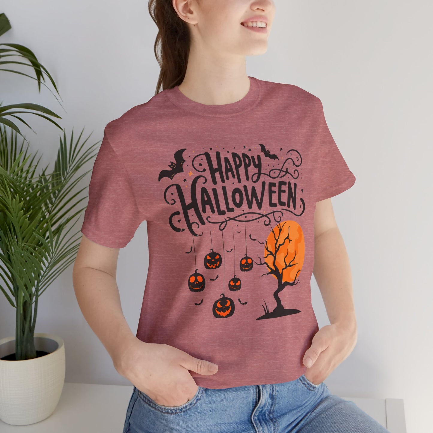 Happy halloween t-shirt, Trick or treat t-shirt, halloween t-shirt, cool halloween t-shirt, spooky t-shirt,