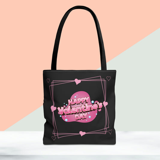 Happy Valentines Day Tote Bag