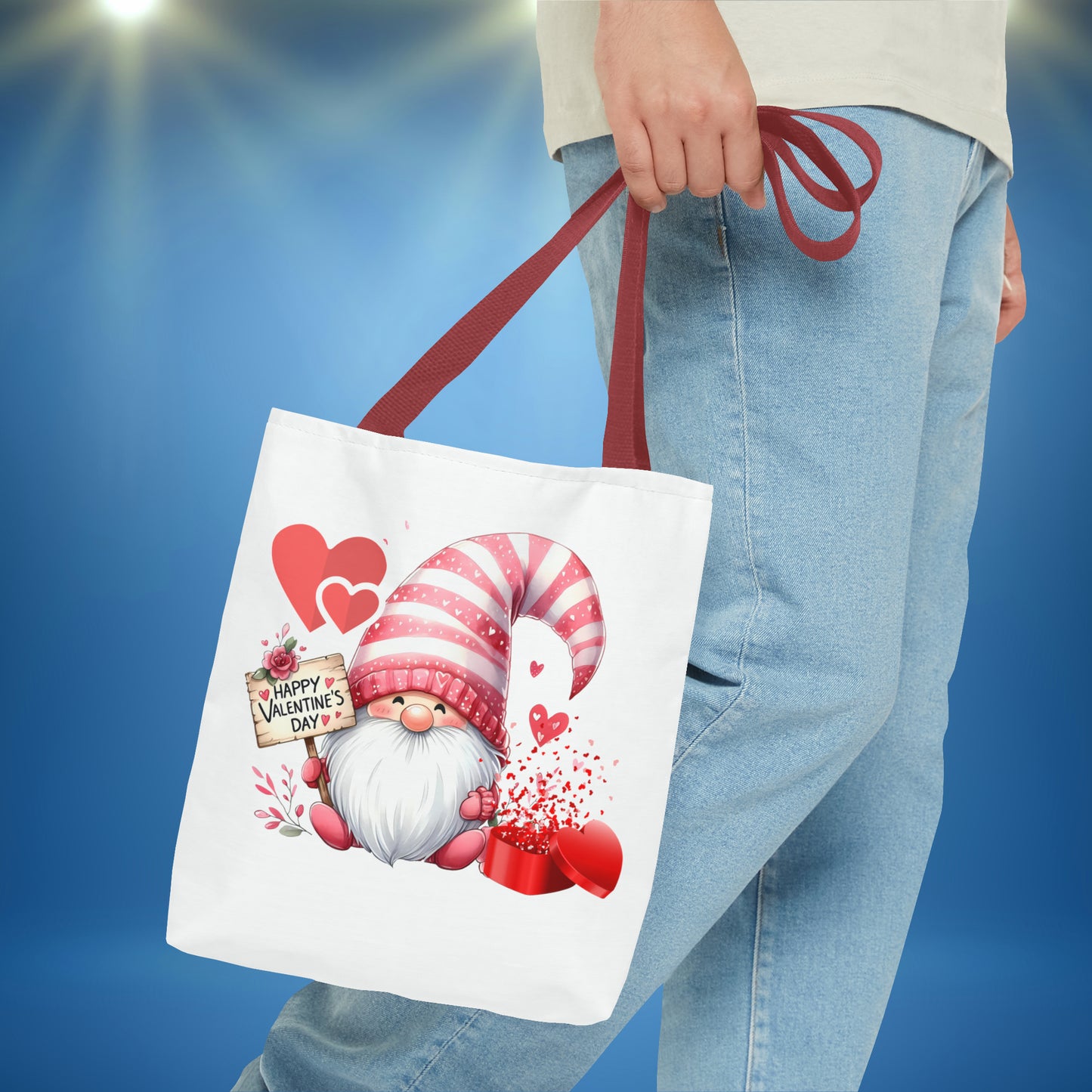 Happy Valentines Day Tote Bag