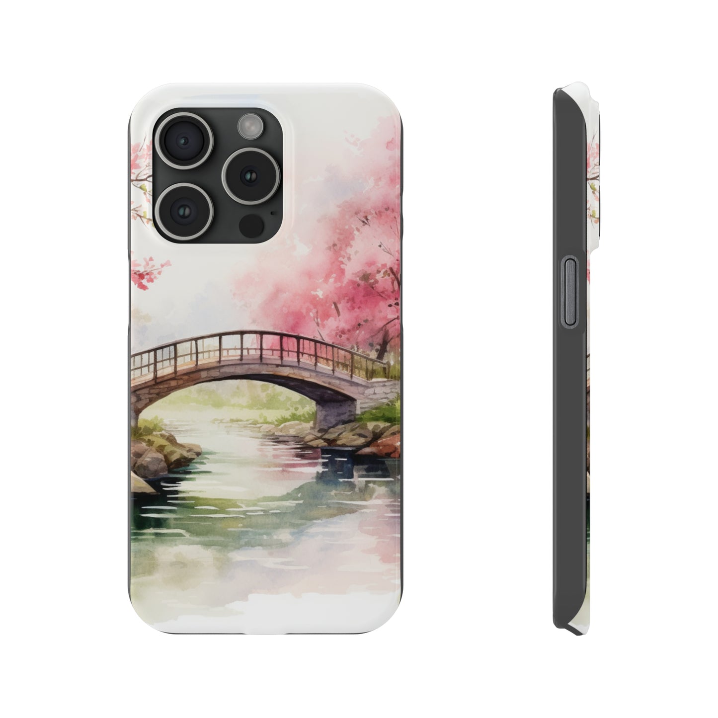 Spring Bridge iPhone 15 Phone Cases