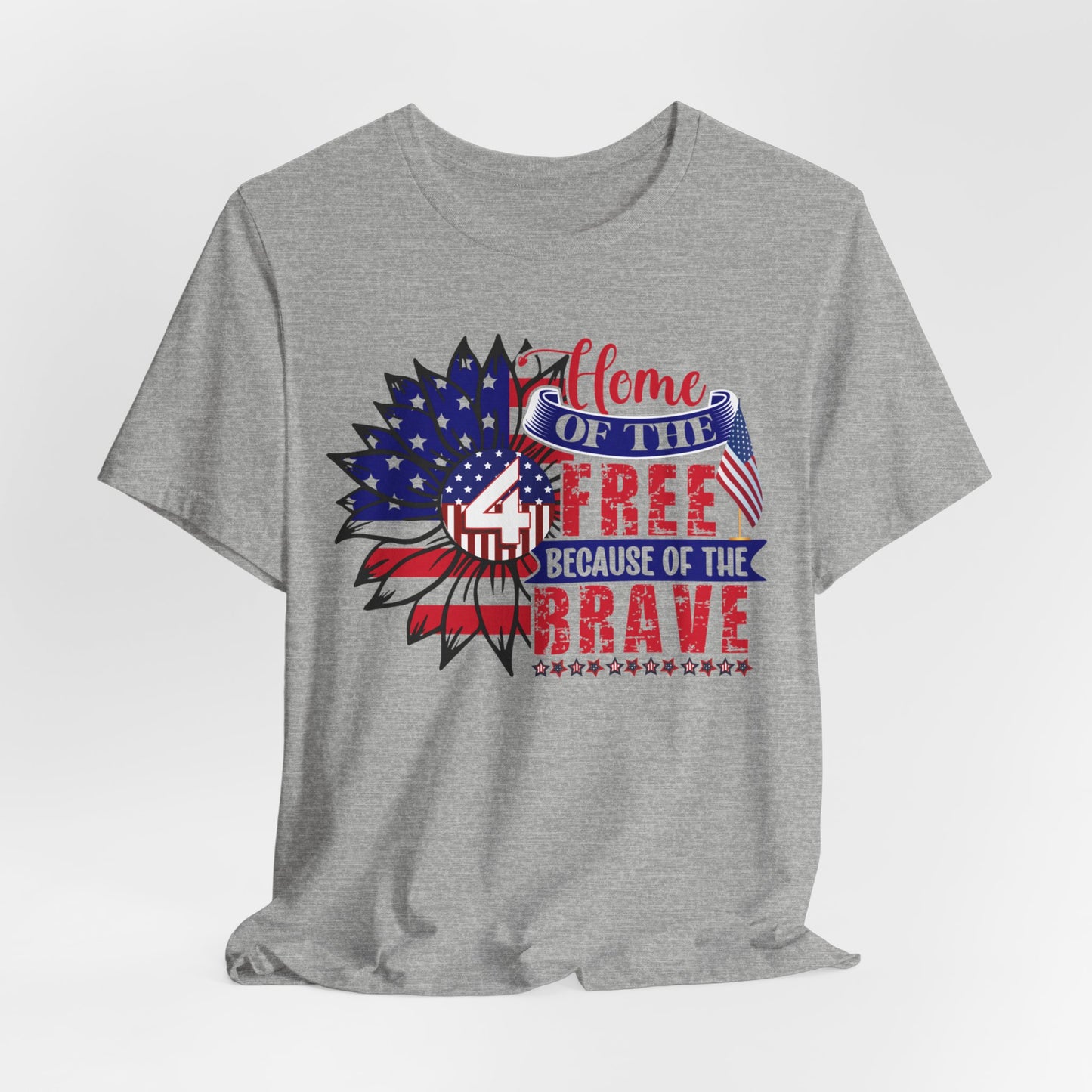 4th of July T-Shirt,  Fourth of July unisex jersey short sleeve.