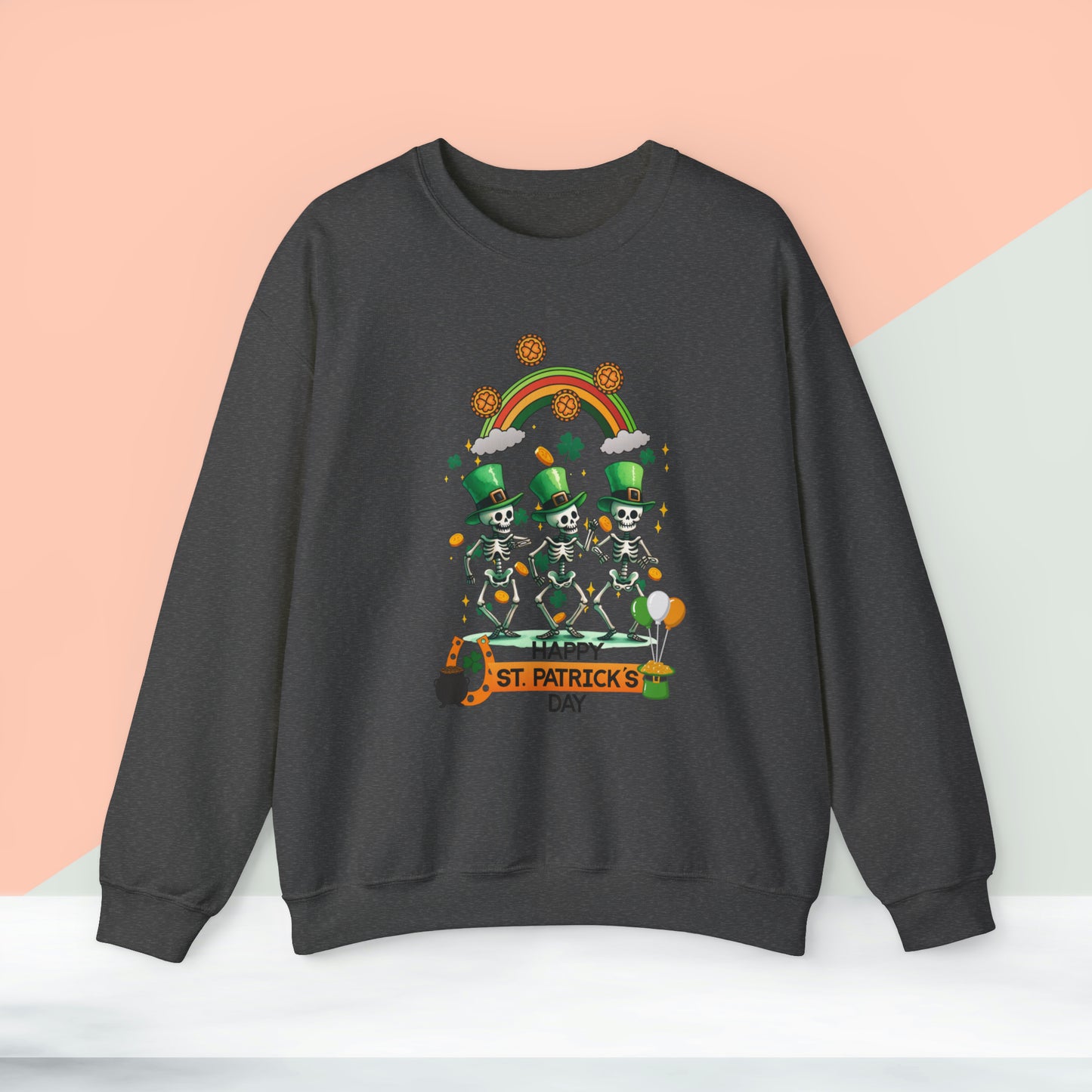 St Patrick's Day Unisex Heavy Blend™ Crewneck Sweatshirt