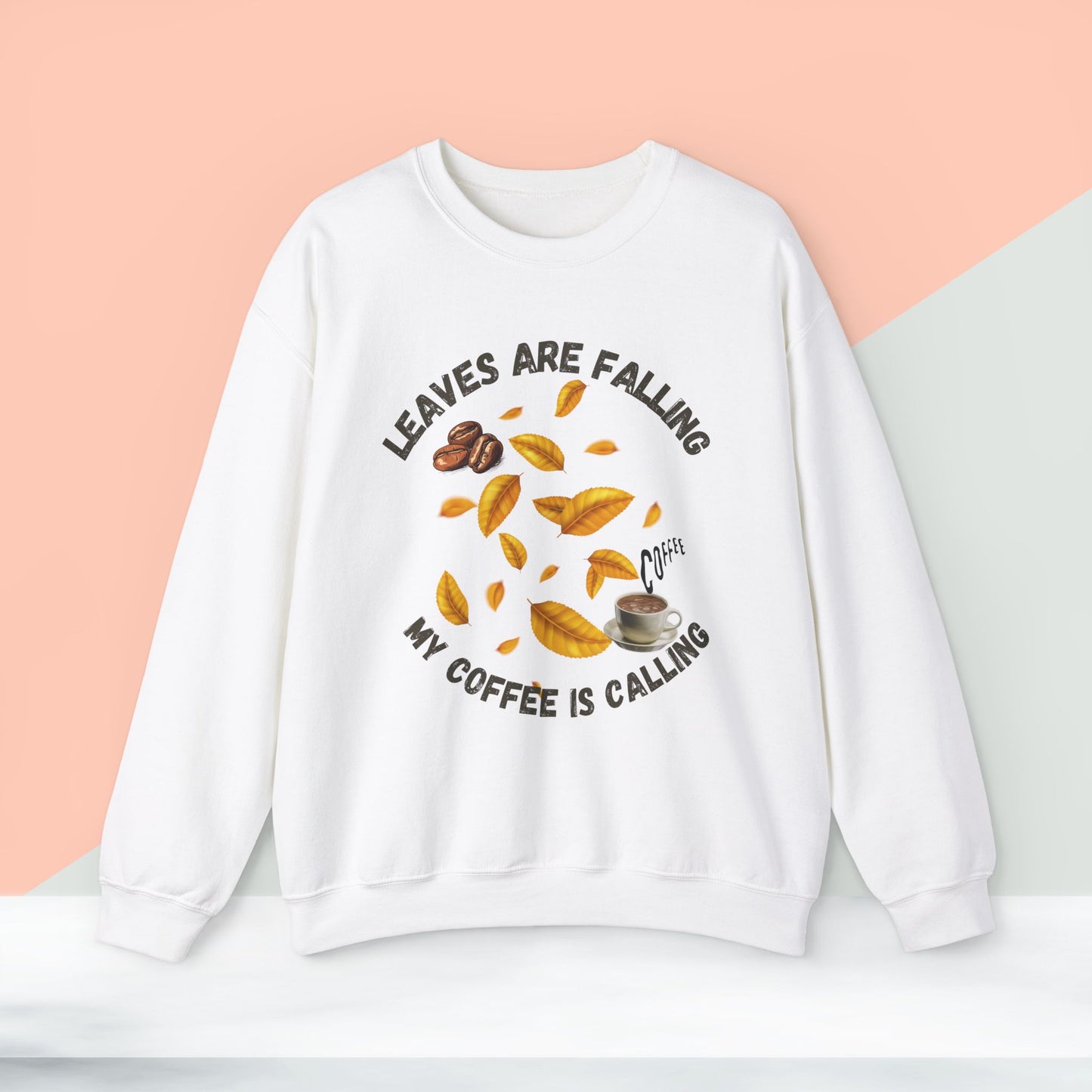 Leaves Are Falling Sweatshirt, HappyThanksgiving Sweatshirt - Unisex Heavy Blend, Happy Thanksgiving2024 Sweatshirt, Thanksgiving Gift, Festive Sweatshirt.