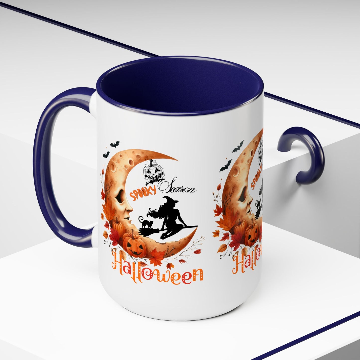 Happy Halloween Coffee Mug,  Let's Go Halloween Coffee Mug, Trick or Treat Halloween Coffee Mug, Cute Skeleton Coffee Mug, Spooky Season Halloween Coffee Mug.