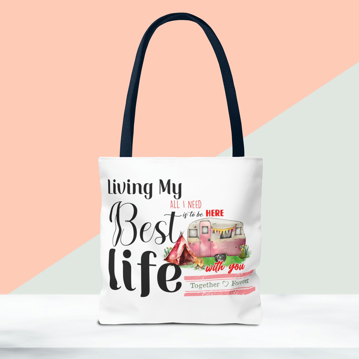 Happy Valentines Day Tote Bag