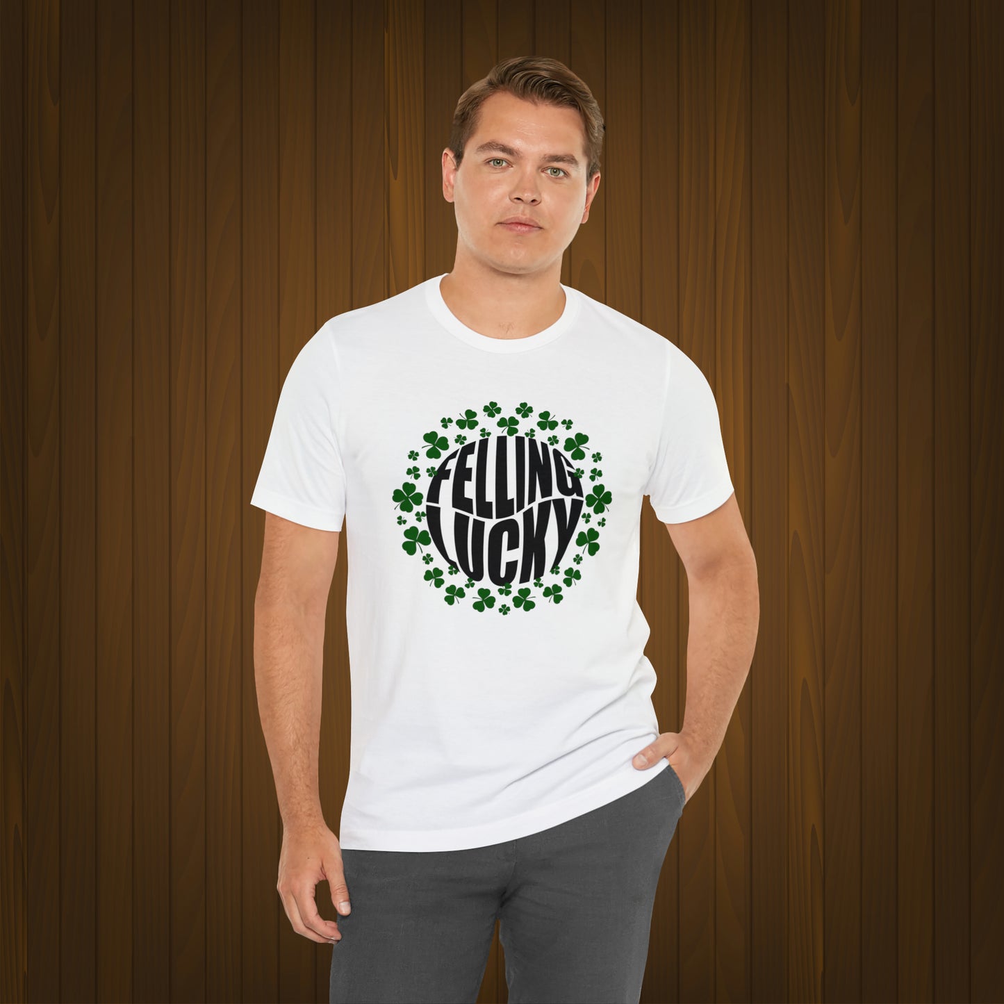 St Patrick's Day Unisex Jersey Short Sleeve Tee