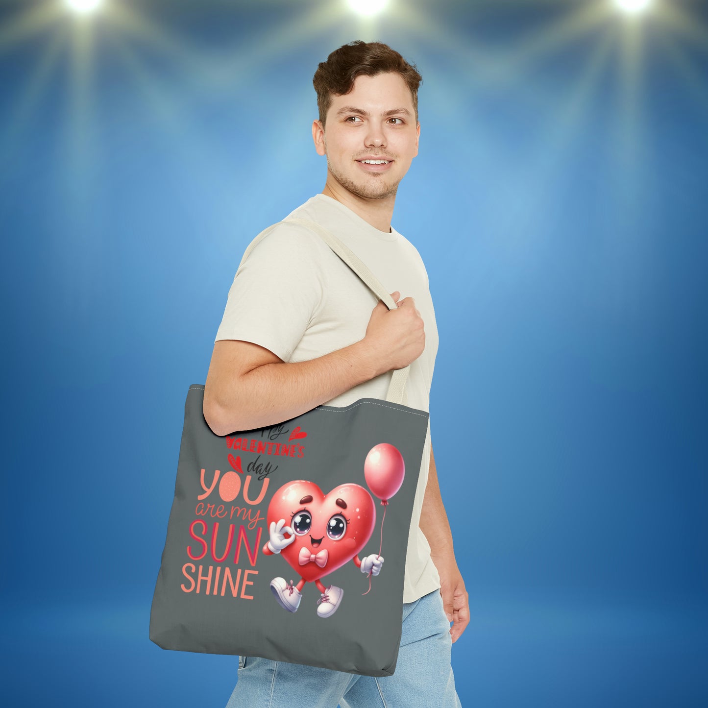 Happy Valentines Day Tote Bag