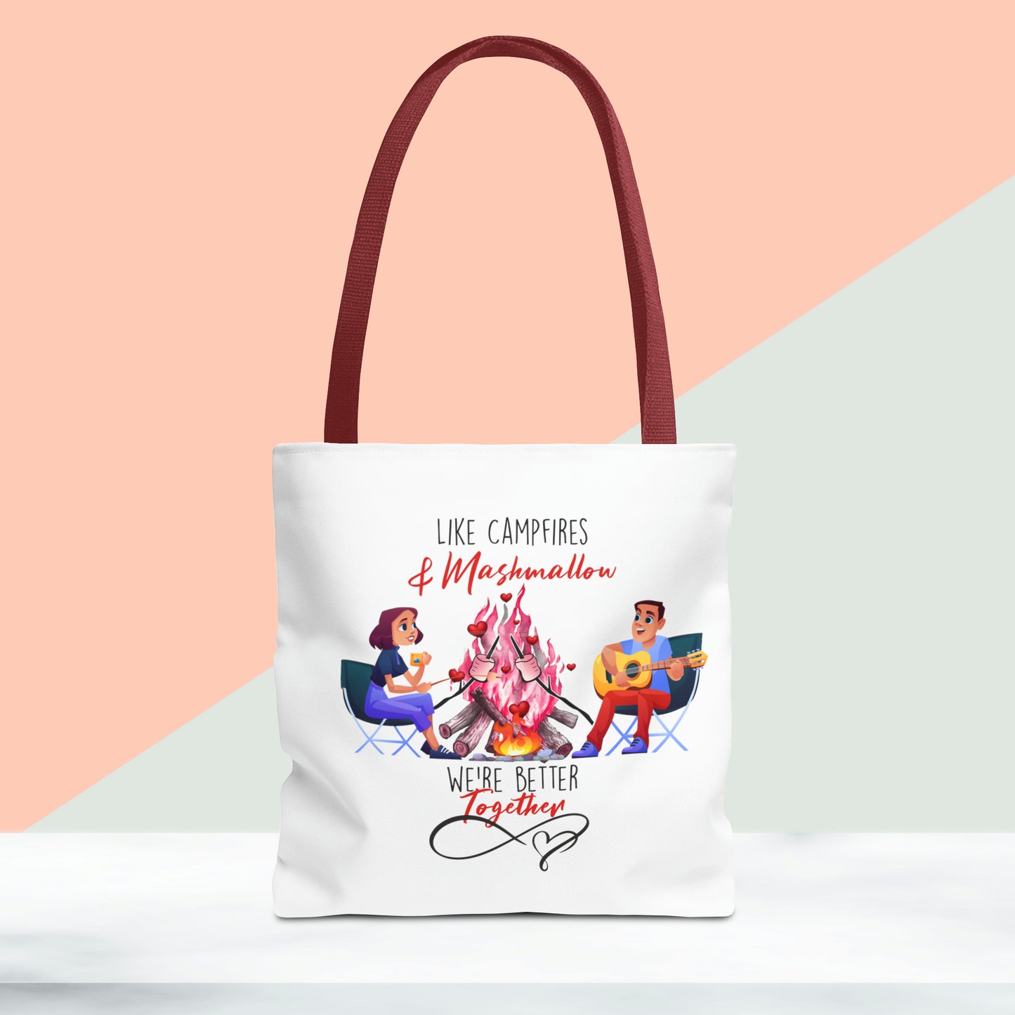 Happy Valentines Day Tote Bag