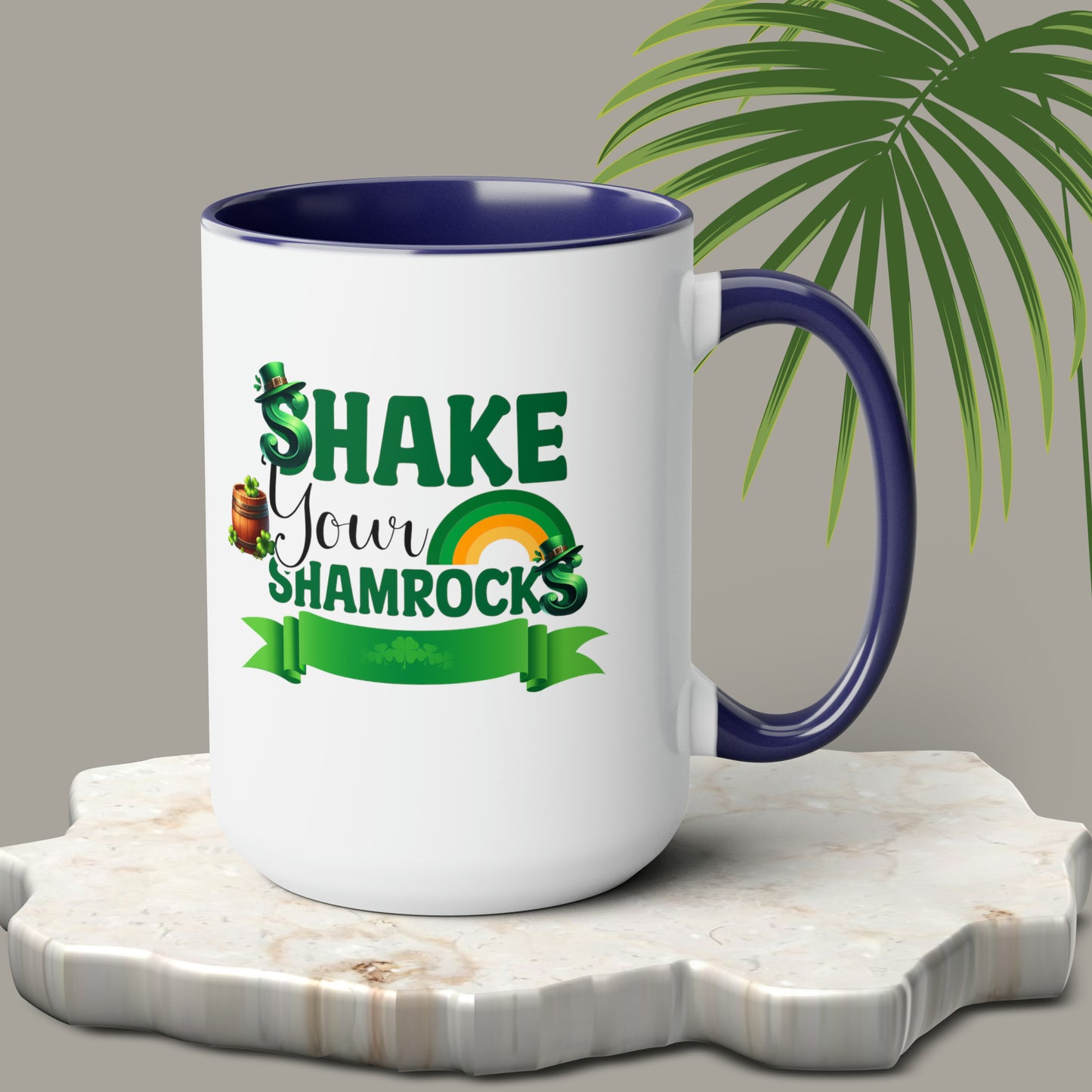 St Patrick's Day two-Tone Coffee Mugs, 15oz