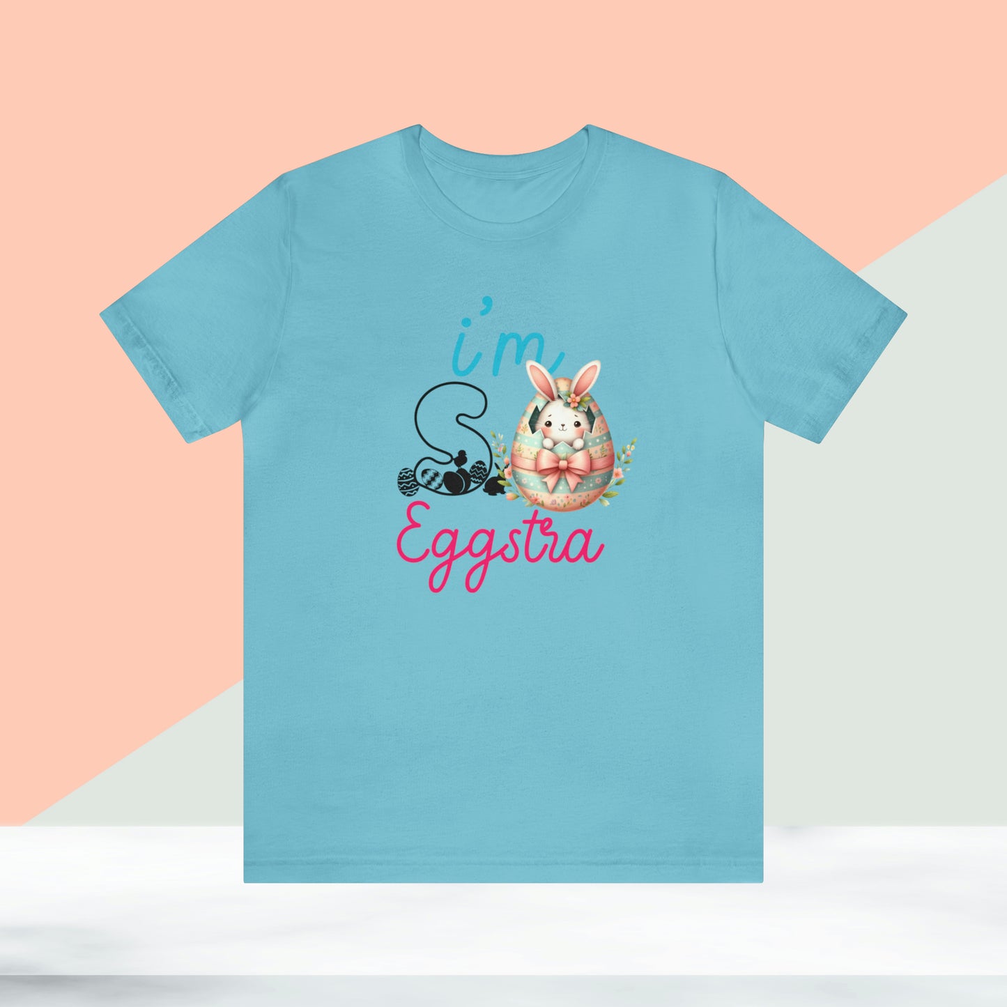 Happy Easter Unisex Jersey Short Sleeve Tee