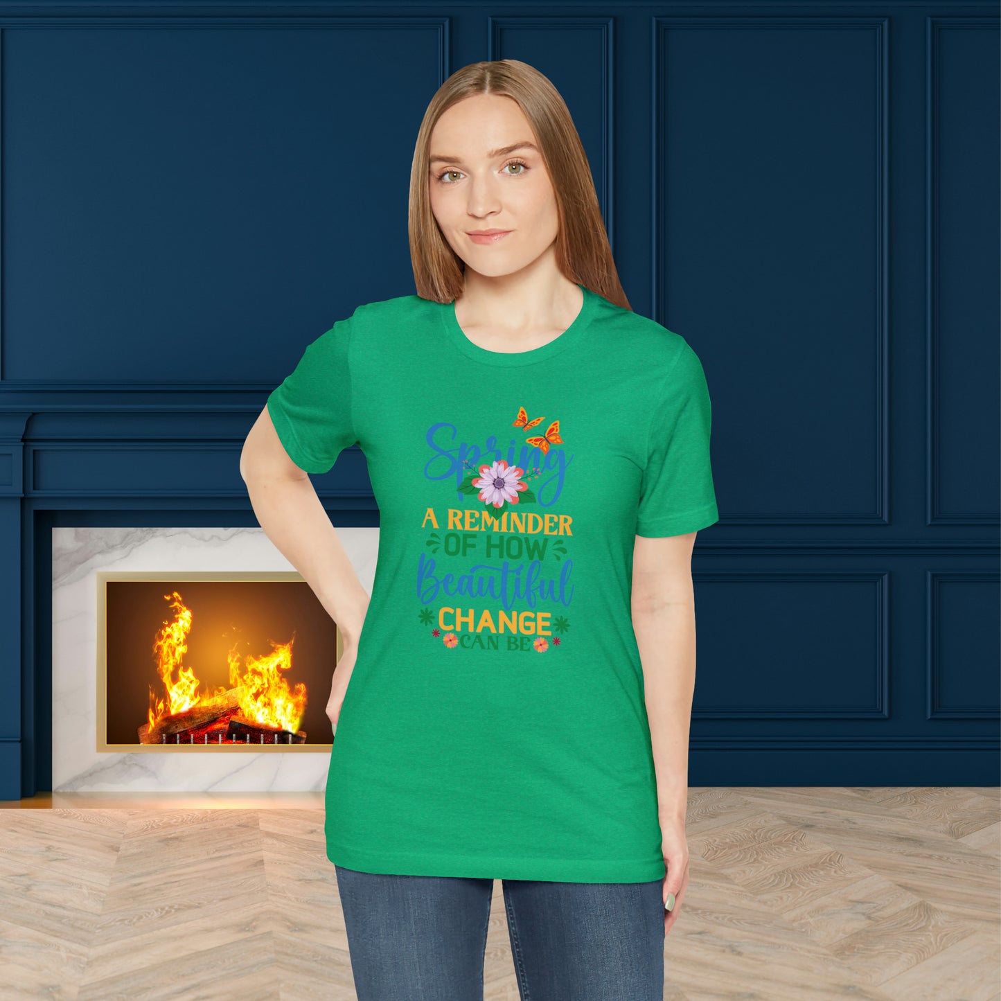 Spring Beautiful Change Unisex T-shirt, Spring Trendy Shirt.