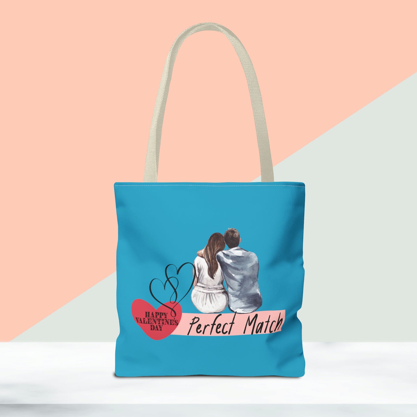 Happy Valentines Day Tote Bag