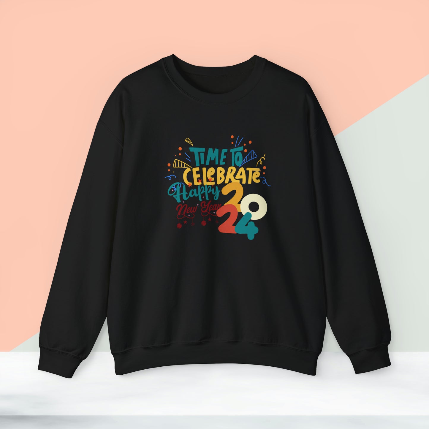 Happy New Year Unisex Heavy Blend™ Crewneck Sweatshirt