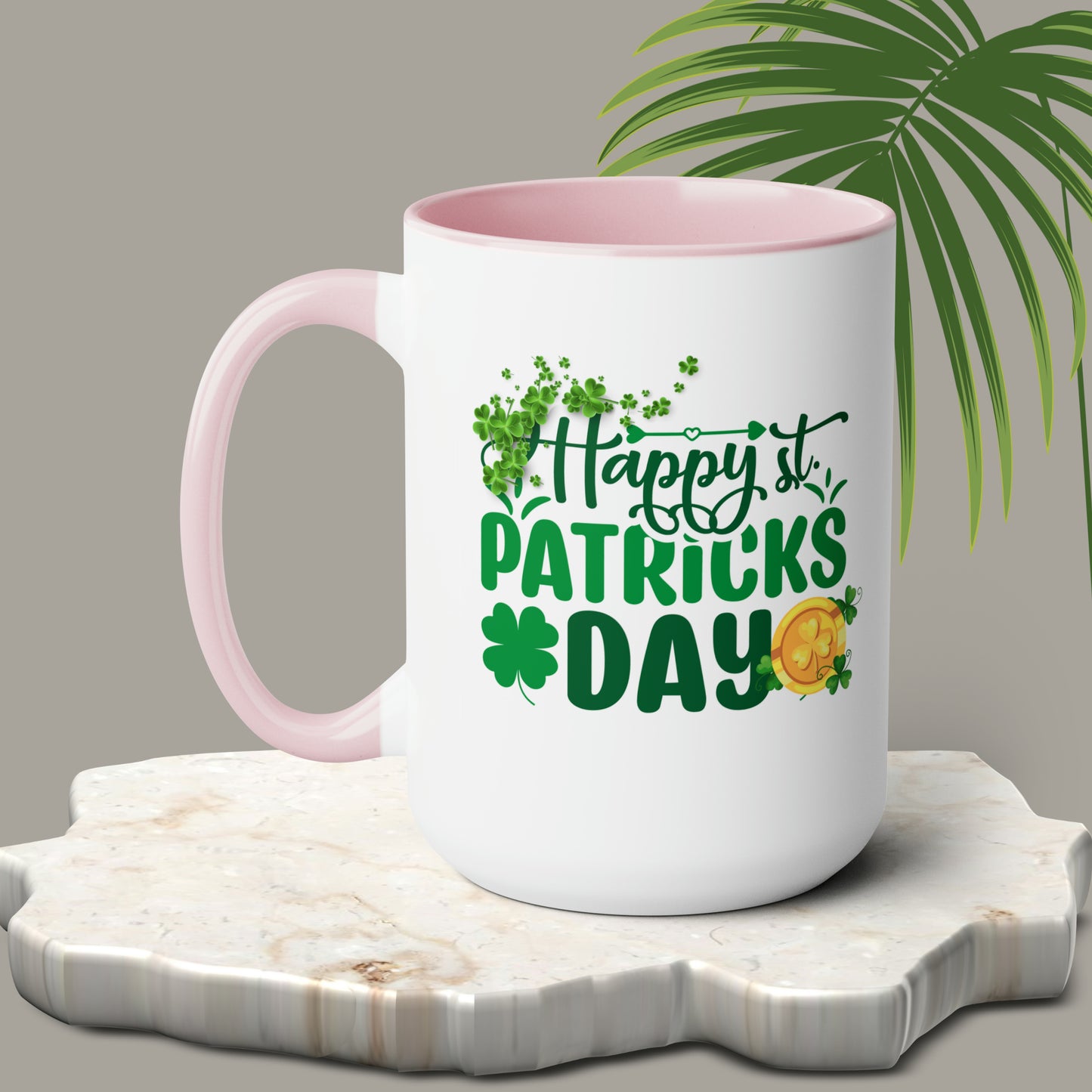 St Patrick's Day two-Tone Coffee Mugs, 15oz