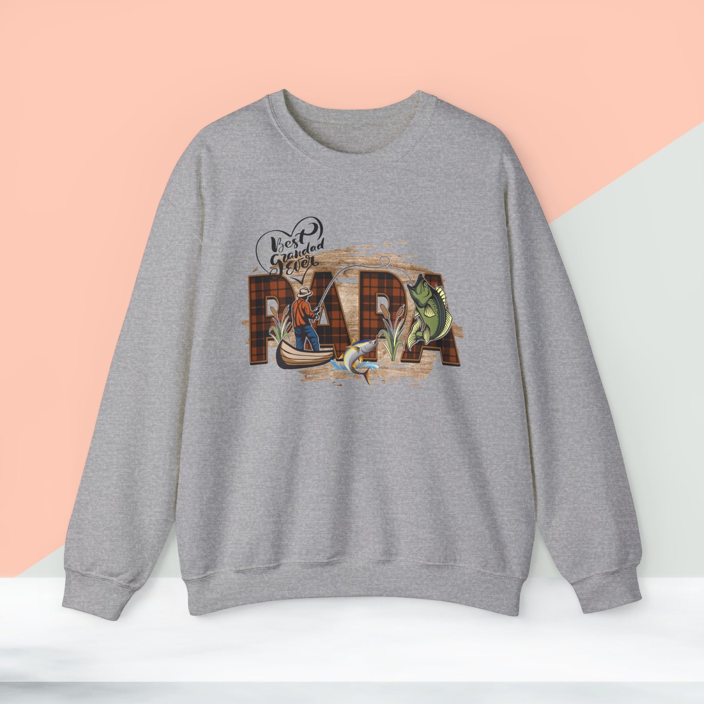 Happy Father's Day Sweatshirt For Papa, Papa Sweatshirt, Gift For Papa,  Papa's Sweatshirt.