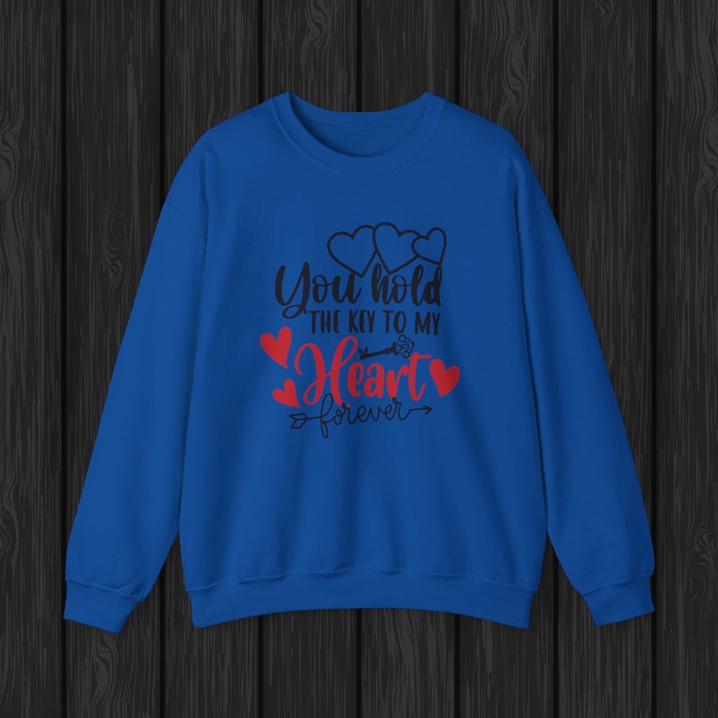 Happy valentines day Unisex Heavy Blend™ Crewneck Sweatshirt