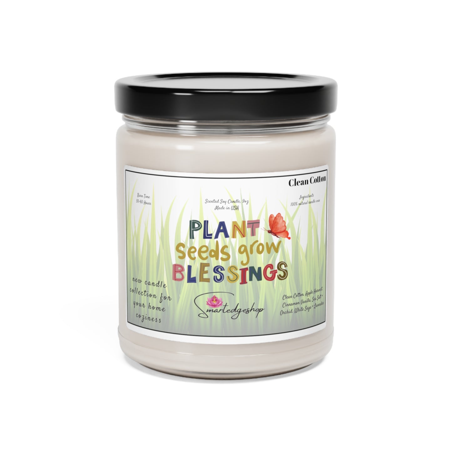 Spring Time Scented Soy Candle, 9oz