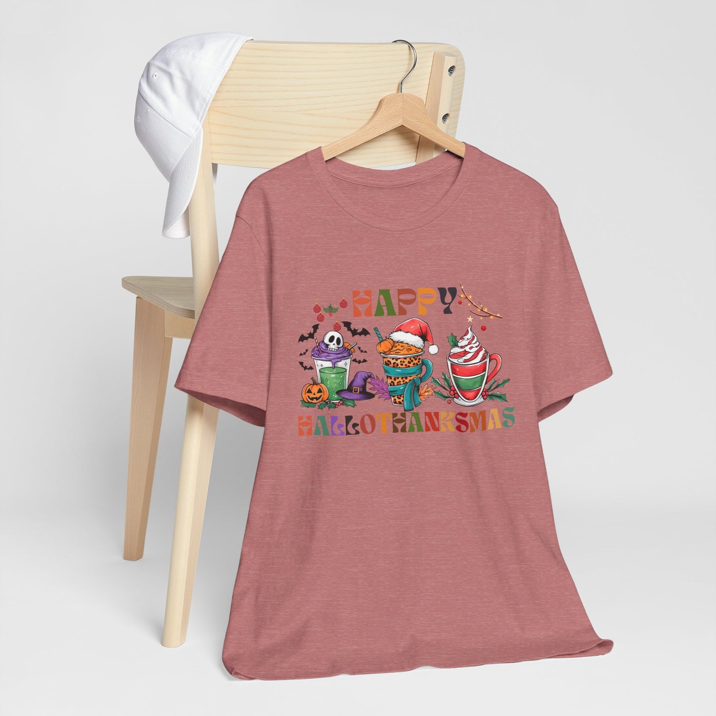 Happy Hellothanksmas T-shirt, Happy Thanksgiving T-shirt, Happy thanksgiving 2024 T-shirt, Thanksgiving Gift,Turkey Shirt, Family Thanksgiving, Holiday Outfit.