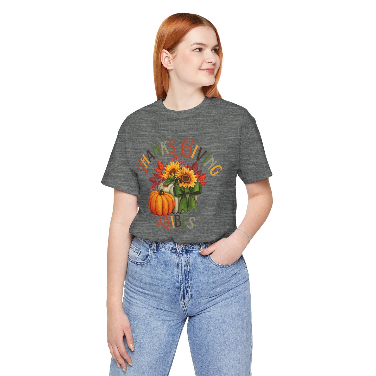 Thanks Giving  Vibes T-shirt, Happy Thanksgiving T-shirt, Happy thanksgiving 2024 T-shirt, Thanksgiving Gift,Turkey Shirt, Family Thanksgiving, Holiday Outfit.