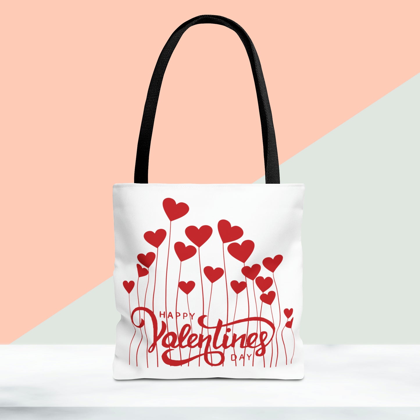 Happy Valentines Day Tote Bag