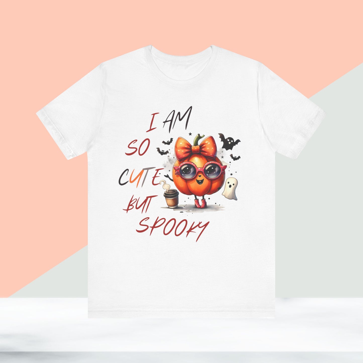 I Am So Spooky But Cute Halloween T-shirt, Happy Halloween T-shirt, Trick Or Treat T-shirt, Halloween T-shirt, Cool Halloween T-shirt, Spooky T-shirt,