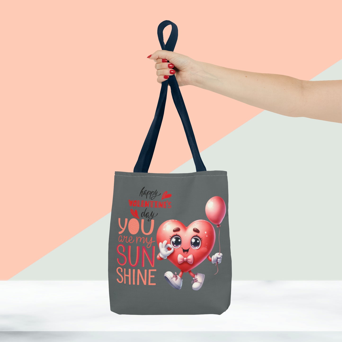 Happy Valentines Day Tote Bag