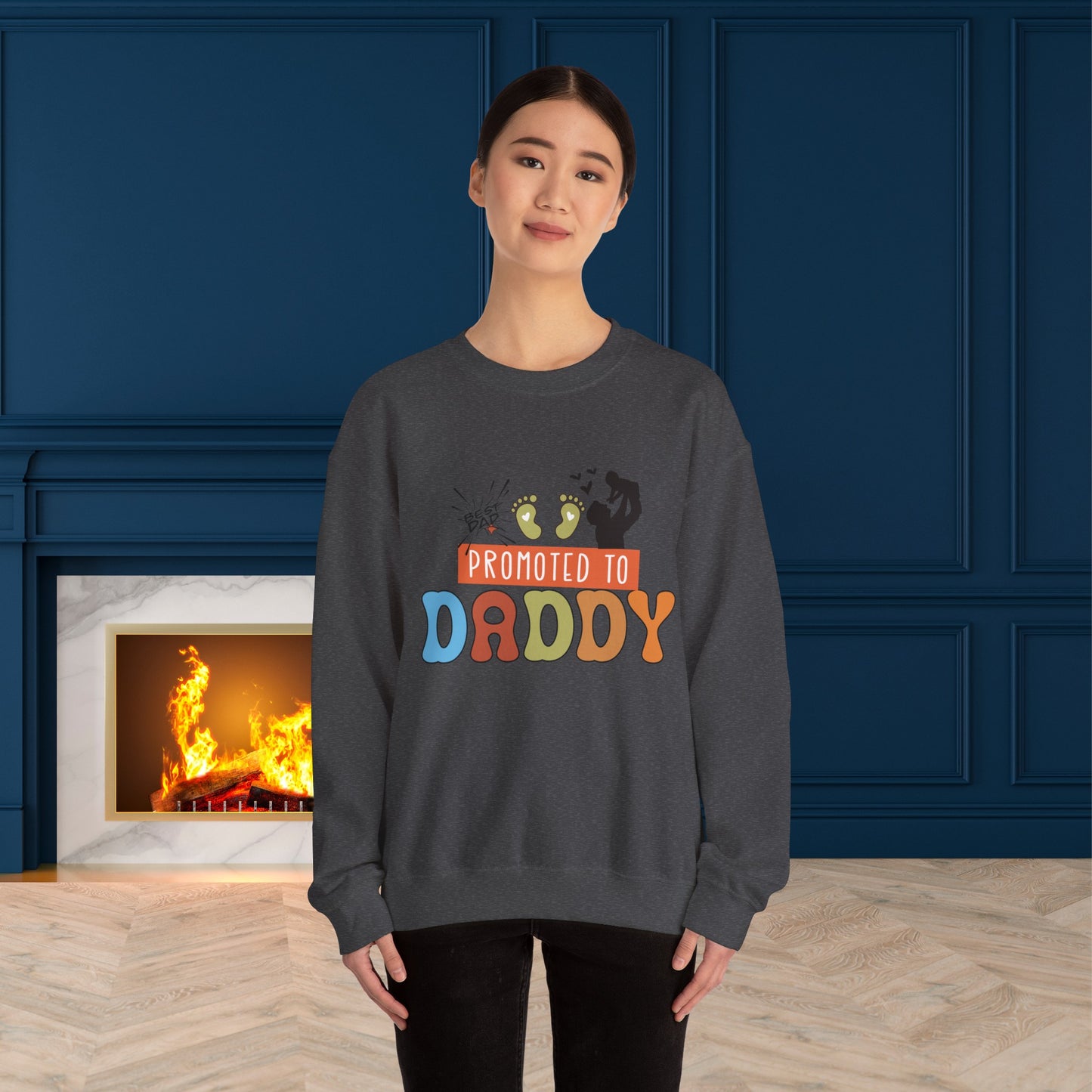 Happy Father's Day Sweatshirt For Dad, Dad Sweatshirt, Gift For Dad,  Daddy's Sweatshirt.