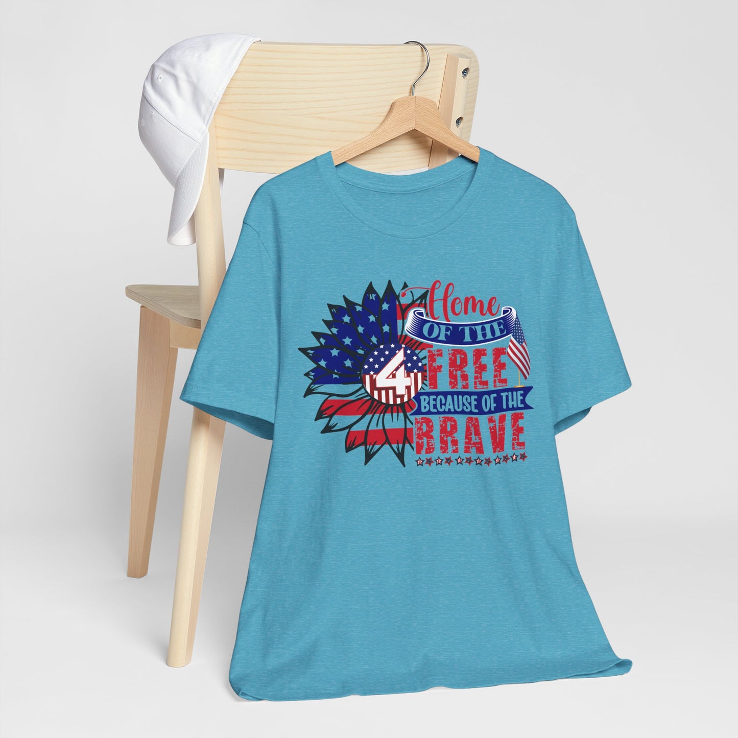 4th of July T-Shirt,  Fourth of July unisex jersey short sleeve.