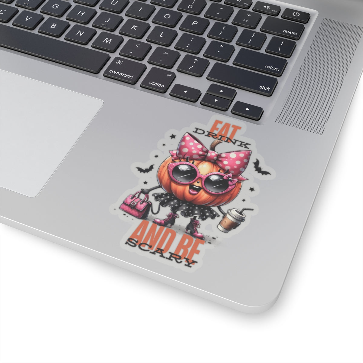 Eat Drink And Be Scary Halloween Kiss-Cut Stickers, Spooky Vibes Happy Halloween Kiss-Cut Stickers, Happy Halloween Kiss-Cut Stickers, Spooky Season Kiss-Cut Stickers, Trick Or Treat Halloween Kiss-Cut Stickers.