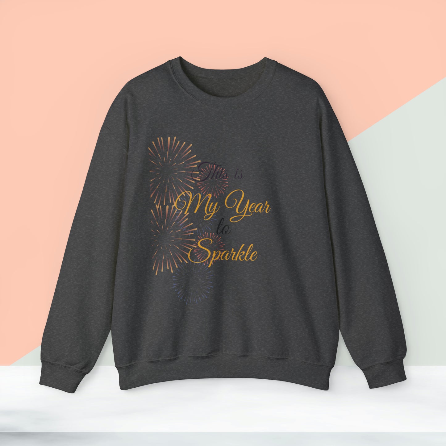 Happy New Year Unisex Heavy Blend™ Crewneck Sweatshirt