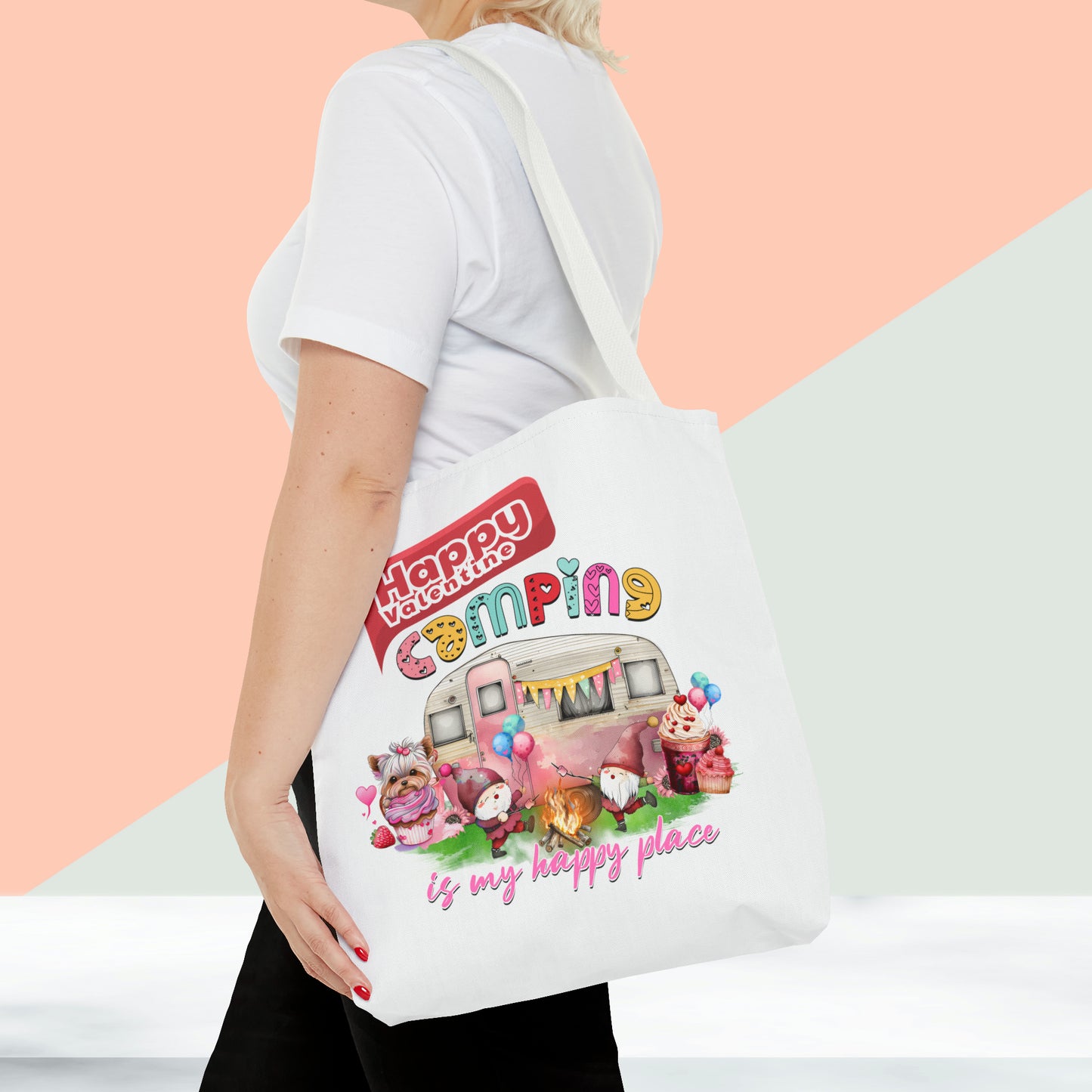 Happy Valentines Day Tote Bag