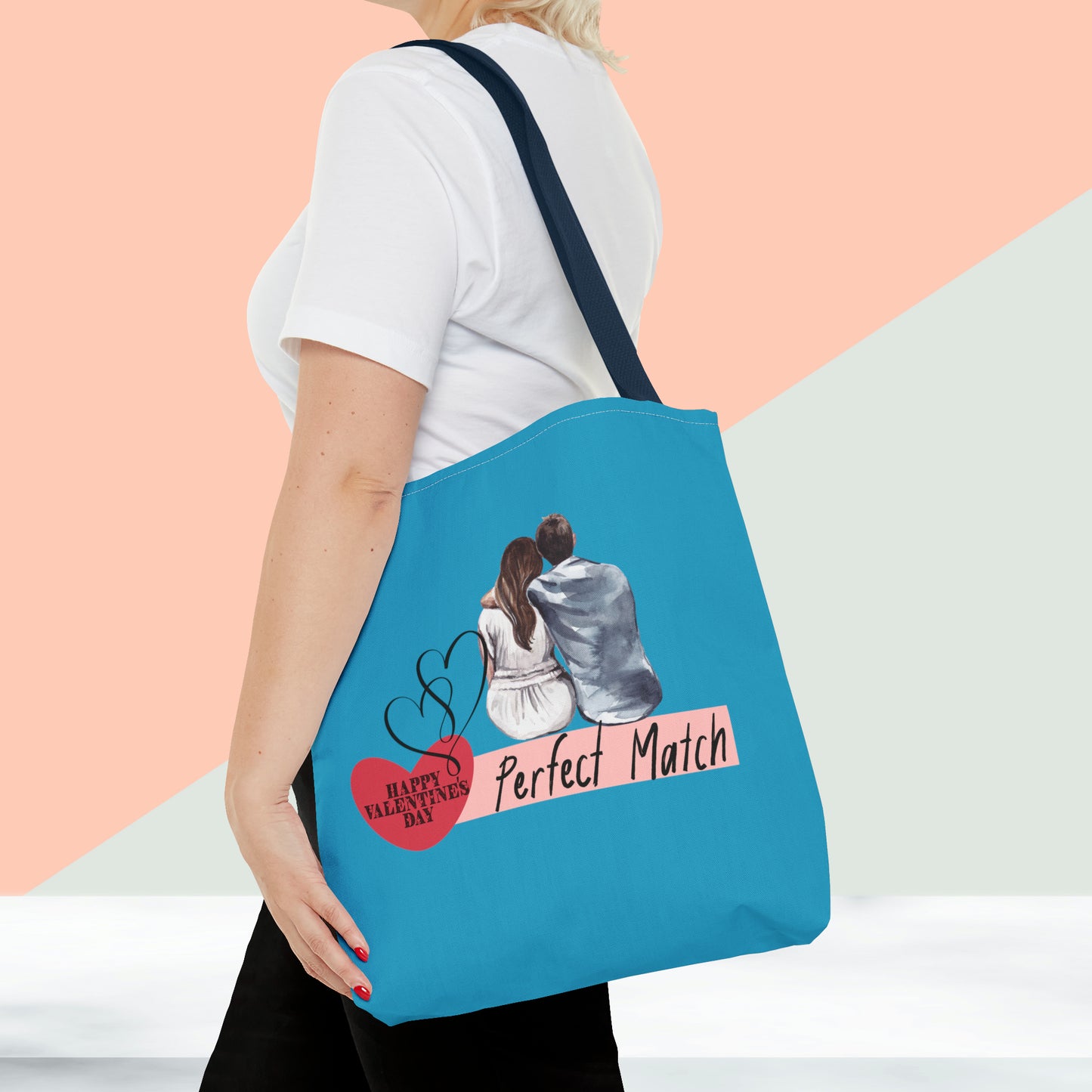 Happy Valentines Day Tote Bag