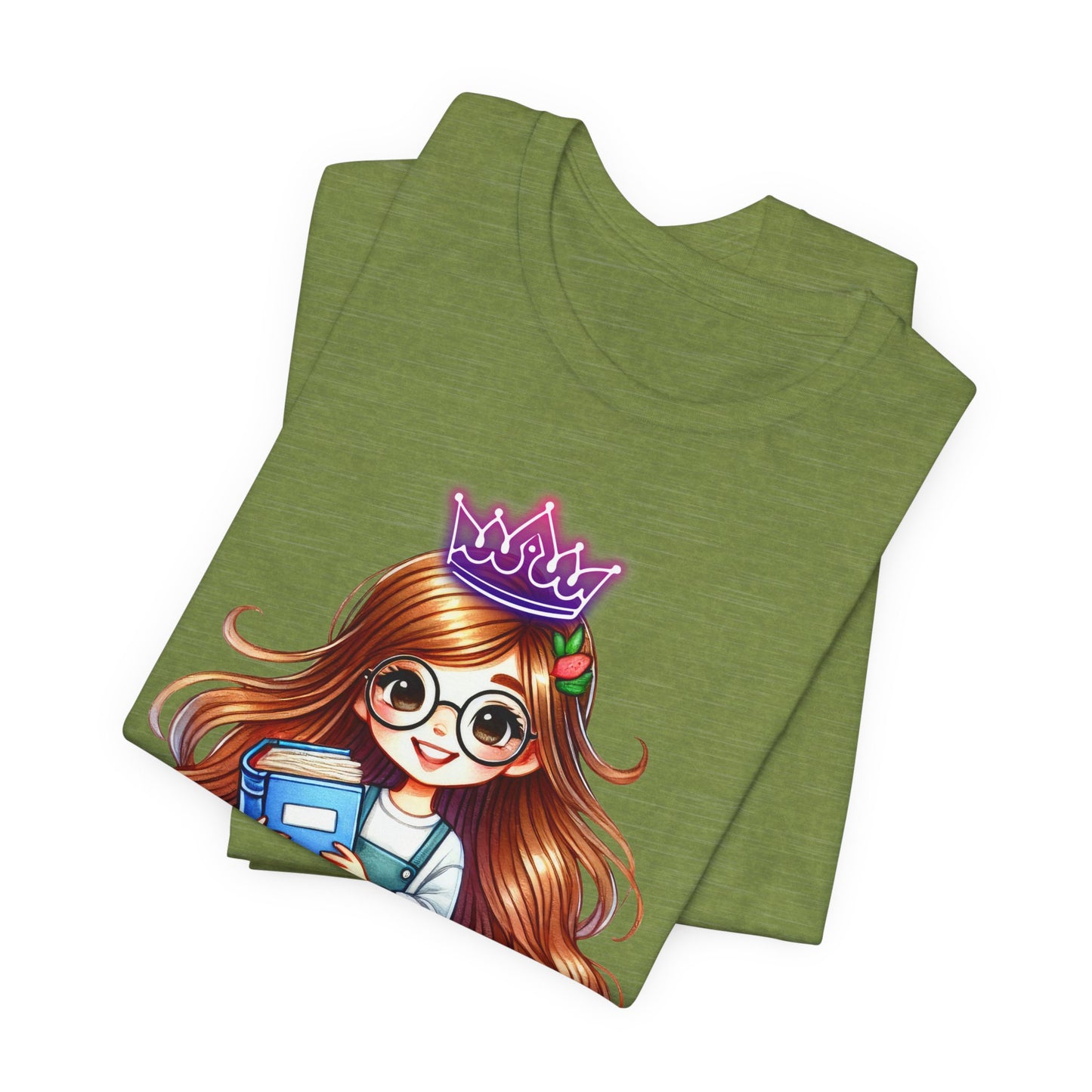 Little Princess T-Shirt, Teach Love Inspire Teacher Shirt, Teacher Back To school unisex jersey short sleeve.First Day Vibes T-Shirt.