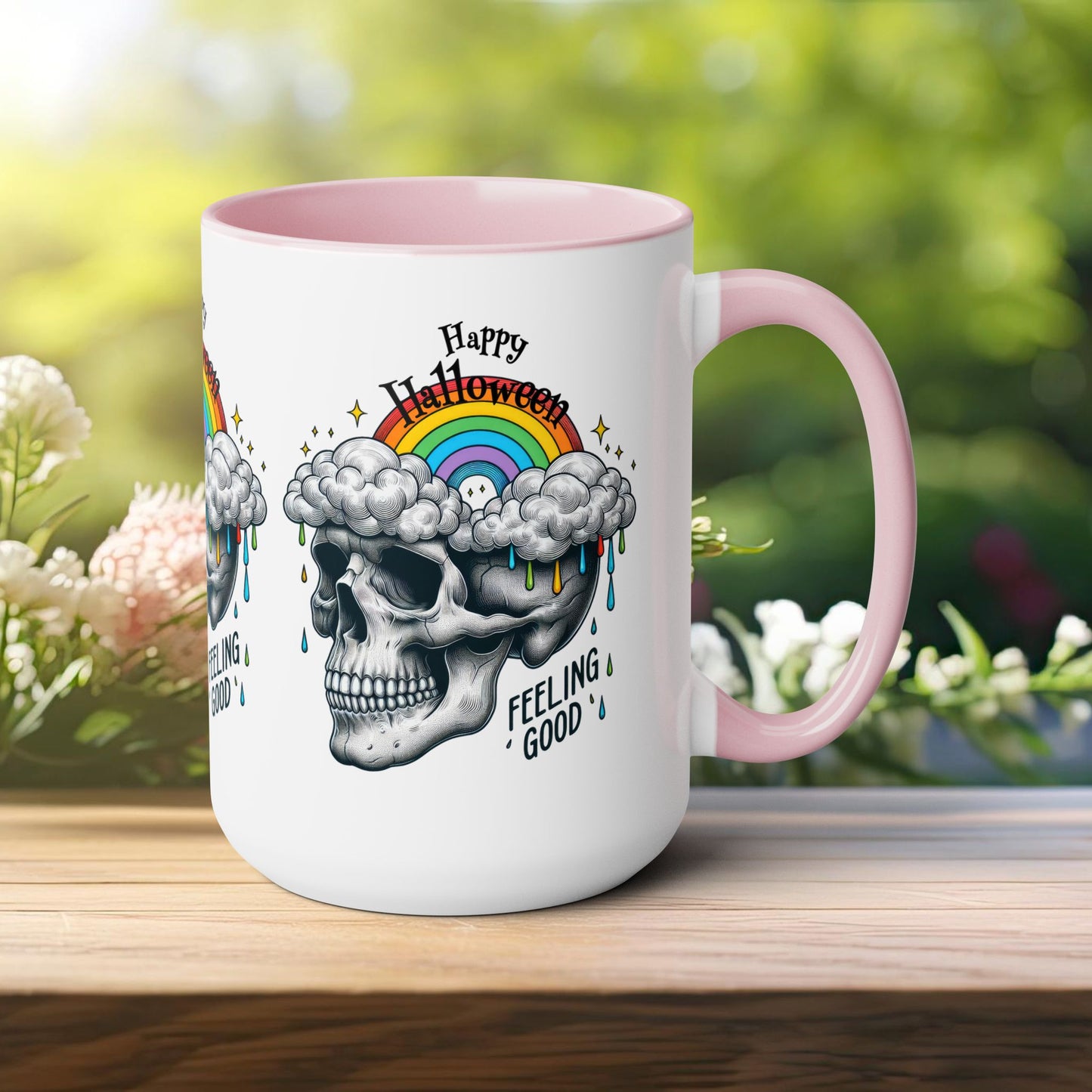 Happy Halloween Coffee Mug, Beware Halloween Coffee Mug, Trick or Treat Halloween Coffee Mug, Cute Skeleton Coffee Mug, Spooky Season Halloween Coffee Mug.