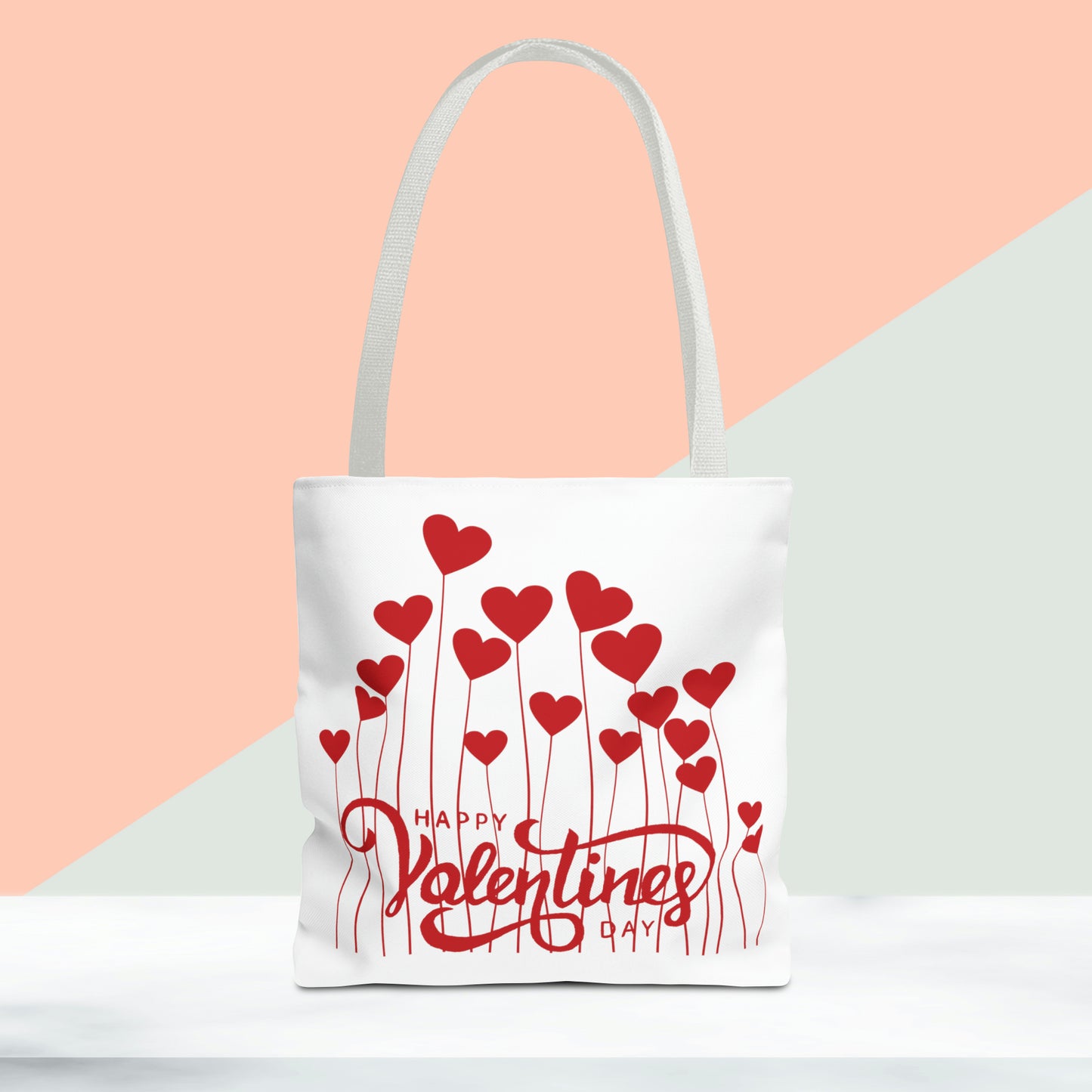 Happy Valentines Day Tote Bag