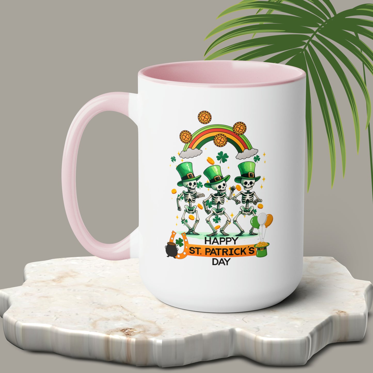 St Patrick's Day two-Tone Coffee Mugs, 15oz