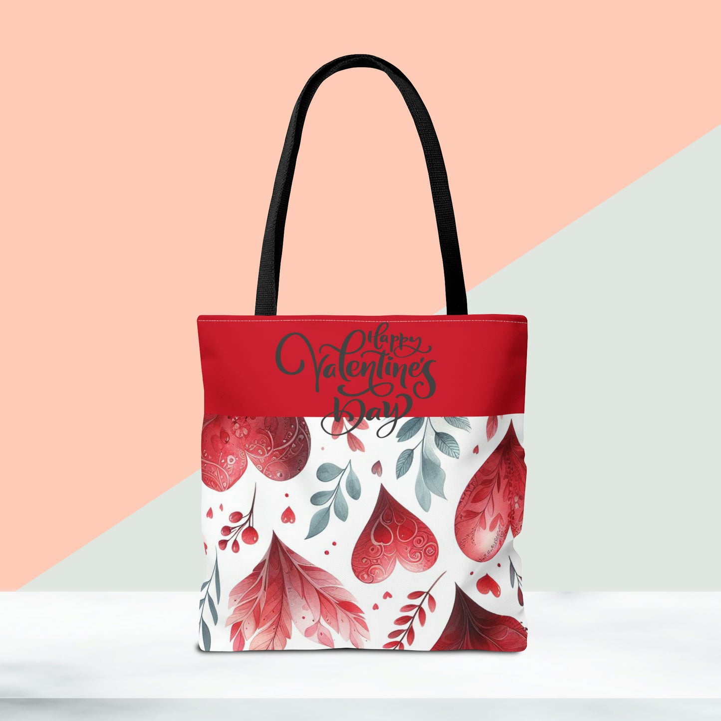 Happy Valentines Day Tote Bag